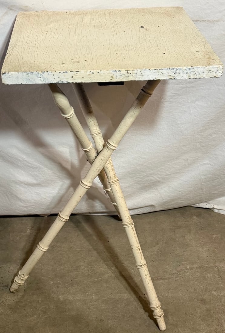 Small Handmade Plant Stand Table (1 of 1)
