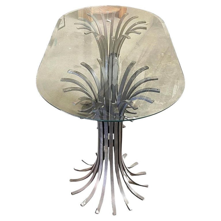 Large 60" Extruded Steel Outdoor/Patio Dining Table, 3 Available (1 of 5)