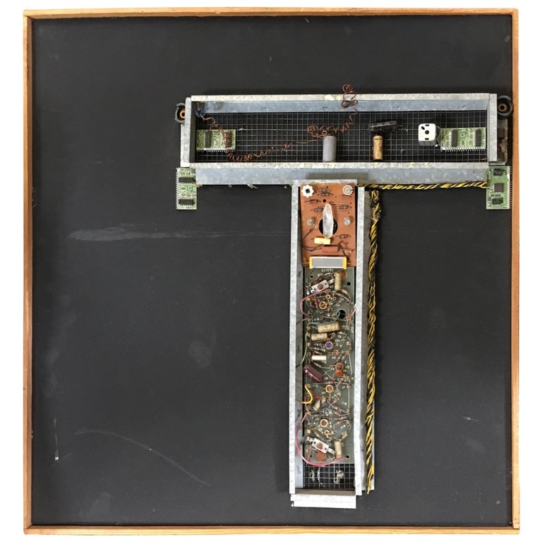 Abstract "Stations of The Cross" Untitled 2 Artography Wall Sculpture by Pasqual (1 of 6)