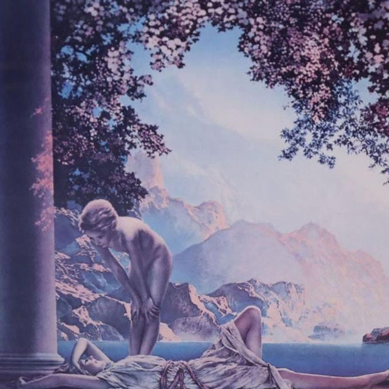 Modern Maxfield Parrish Framed Print "Daybreak" - 3