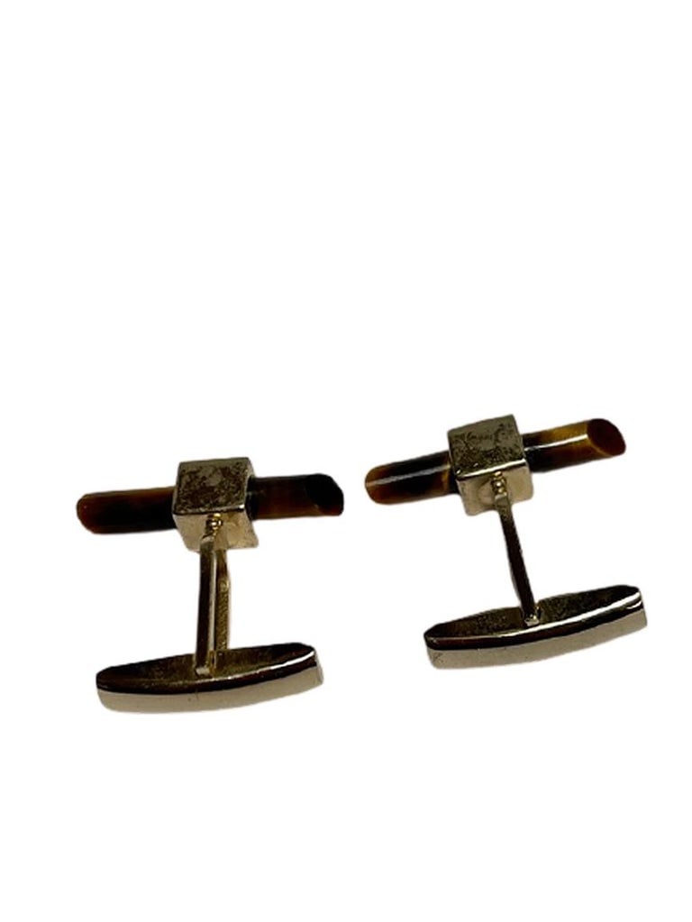 Tiger's Eye Cufflinks - 2