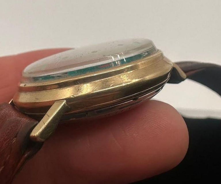 Rare 1965 Menâ€™s Accutron 214 Spaceview M5 Openwork/Skeleton Wristwatch by Bulova - 7