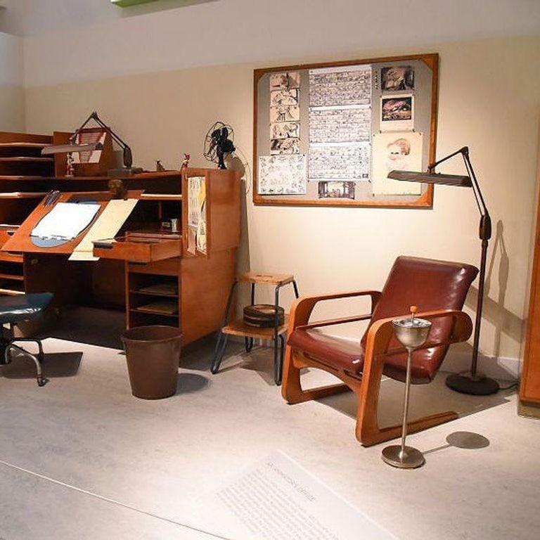 1938 Art Deco "Airline Chair" Lounge by KEM Weber for Walt Disney, 2 Available - 6