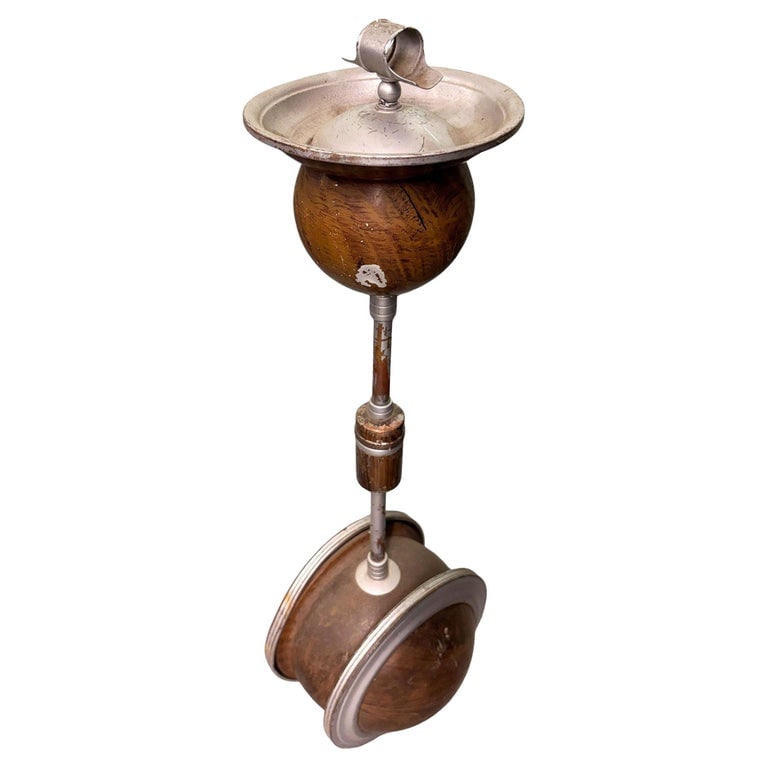 Art Deco Self leveling "Rollodor" Rolling Ashtray Stand by Belmet Products (1 of 9)