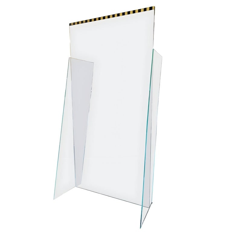 Large Post Modern Plexiglasss Wall Divider - 2
