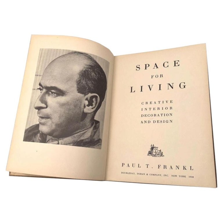1938 First Edition "Space for Living" Design Book by Paul T. Frankl (1 of 10)
