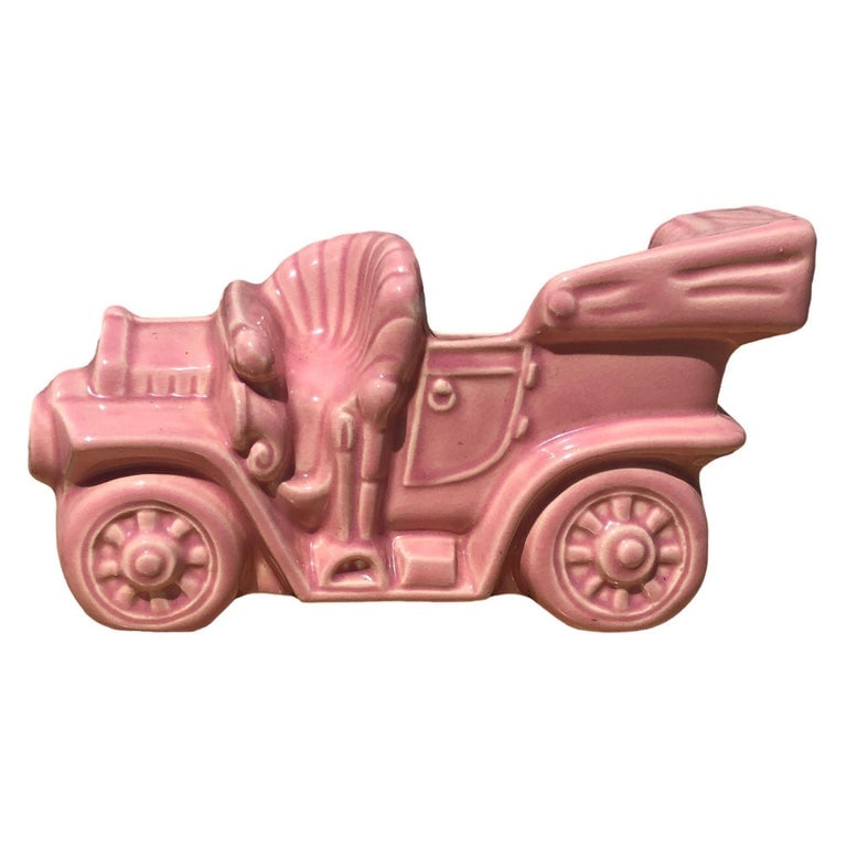 California Pottery Ford Model T TV Lamp & Planter by McCoy (1 of 6)