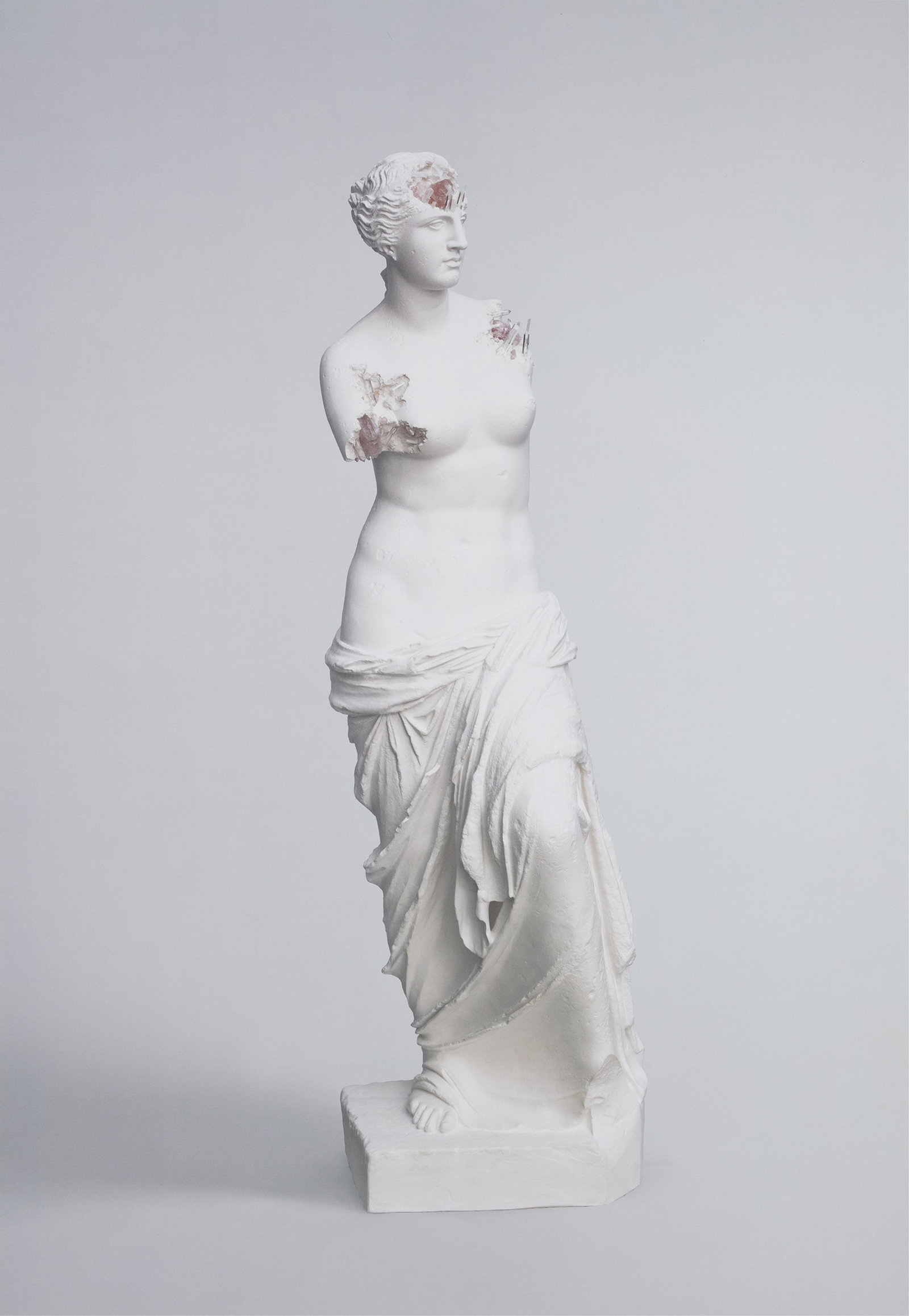 Daniel Arsham, b. 1980, Quartz Eroded Venus of Milo: Daniel Arsham b. 1980 Quartz Eroded Venus of Milo 2019 Offset lithograph on 300gsm fine art paper with satin finish. Original release from the artist's exhibition at Galerie Perrotin, NYC, 2020 from t