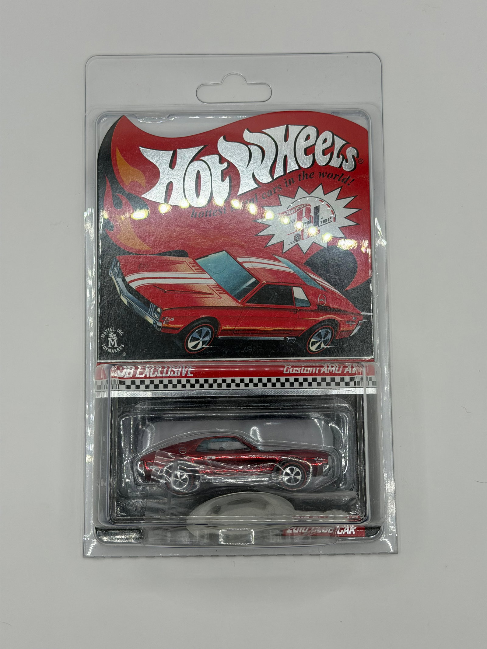 Hot Wheels RLC Custom AMC AMX Red 2010 Exclusive Club Car #669/4500: Factory sealed RLC cars coming from the estate of a 25+ year long collector. IN HOUSE SHIPPING IS AVAILABLE. Shipping can be calculated as follows: $10 handling fee ($10 whether 1 won lot or 100 won l