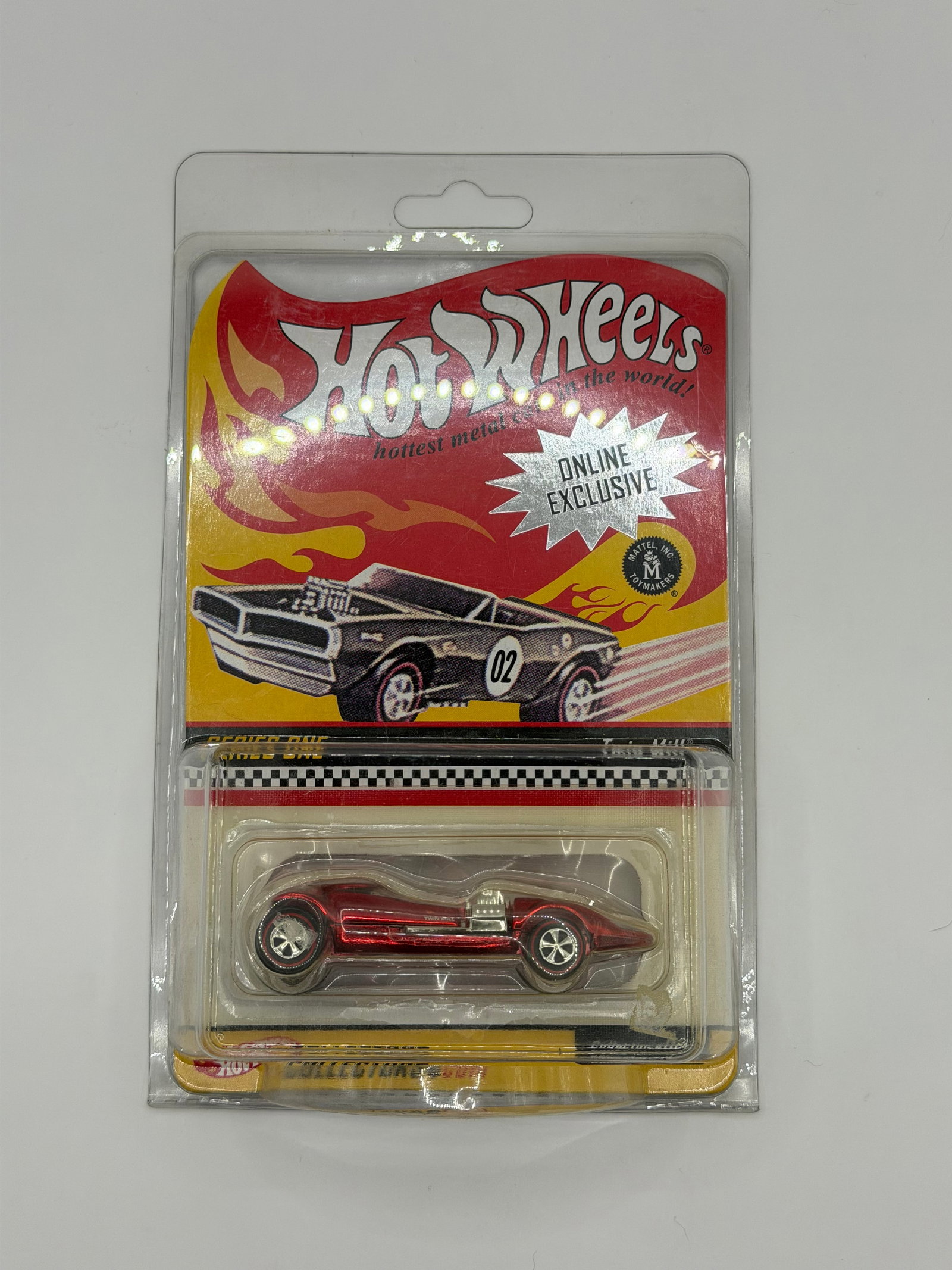 Hot Wheels RLC Online Exclusive Series One Twin Mill Red #8119/10,000: Factory sealed RLC cars coming from the estate of a 25+ year long collector. IN HOUSE SHIPPING IS AVAILABLE. Shipping can be calculated as follows: $10 handling fee ($10 whether 1 won lot or 100 won l