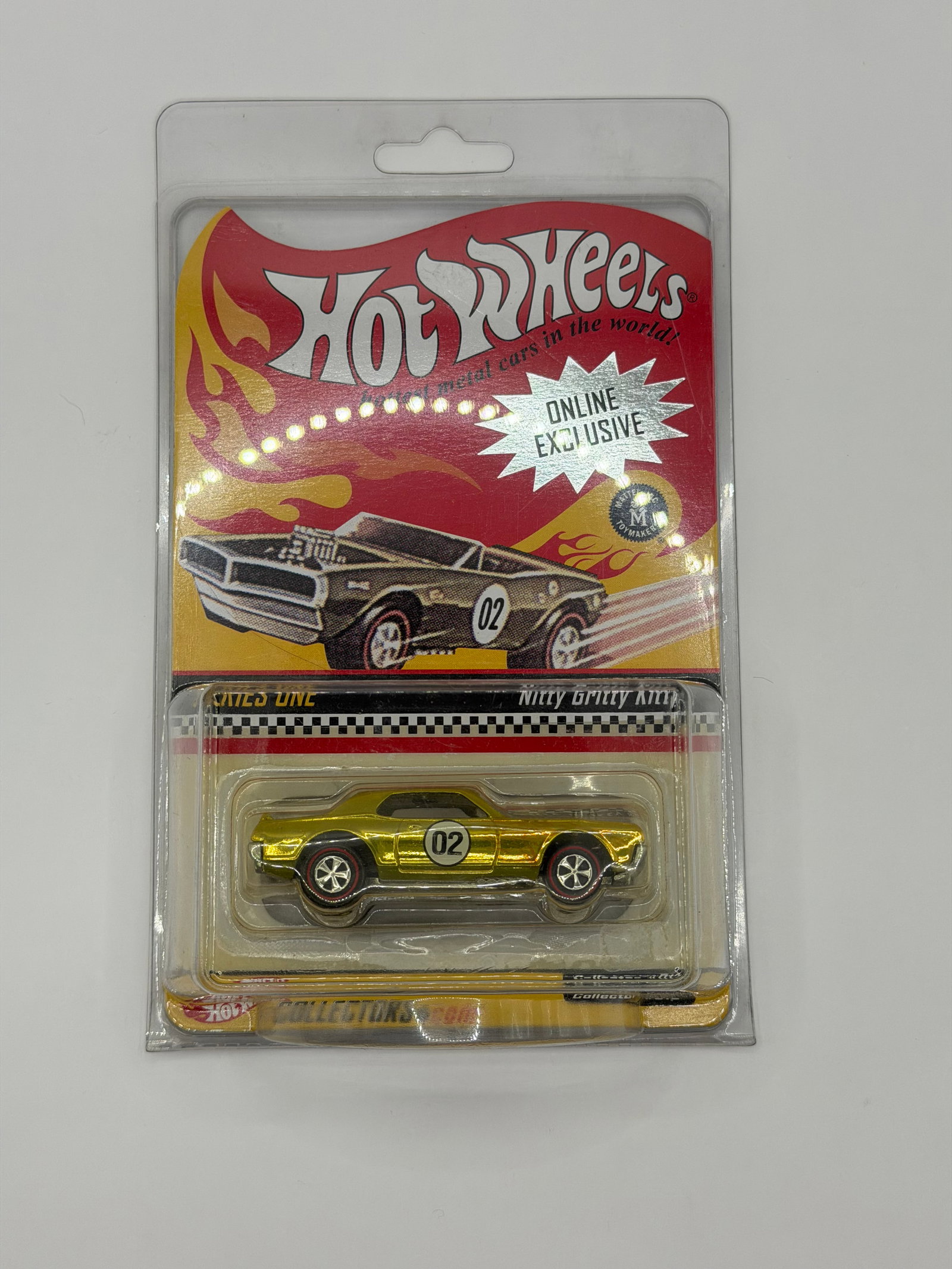 Hot Wheels RLC Online Exclusive Series One Yellow Nitty Gritty Kitty #8192/10,000: Factory sealed RLC cars coming from the estate of a 25+ year long collector. IN HOUSE SHIPPING IS AVAILABLE. Shipping can be calculated as follows: $10 handling fee ($10 whether 1 won lot or 100 won l