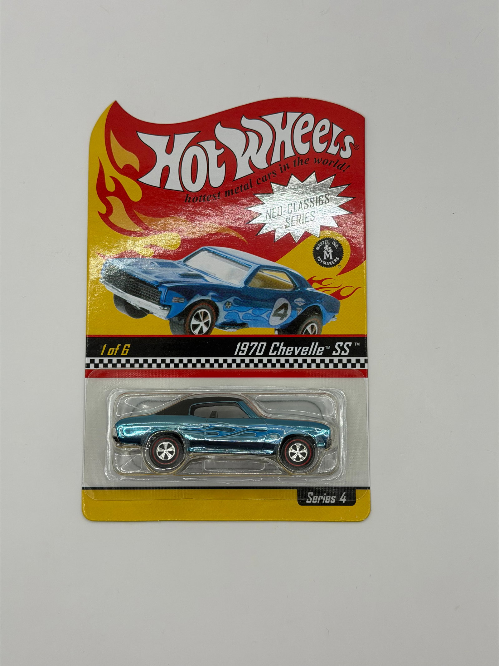 Hot Wheels RLC Exclusive Neo-Classics Series Blue 1970 Chevelle SS #2444/11,000: Factory sealed RLC cars coming from the estate of a 25+ year long collector. IN HOUSE SHIPPING IS AVAILABLE. Shipping can be calculated as follows: $10 handling fee ($10 whether 1 won lot or 100 won l