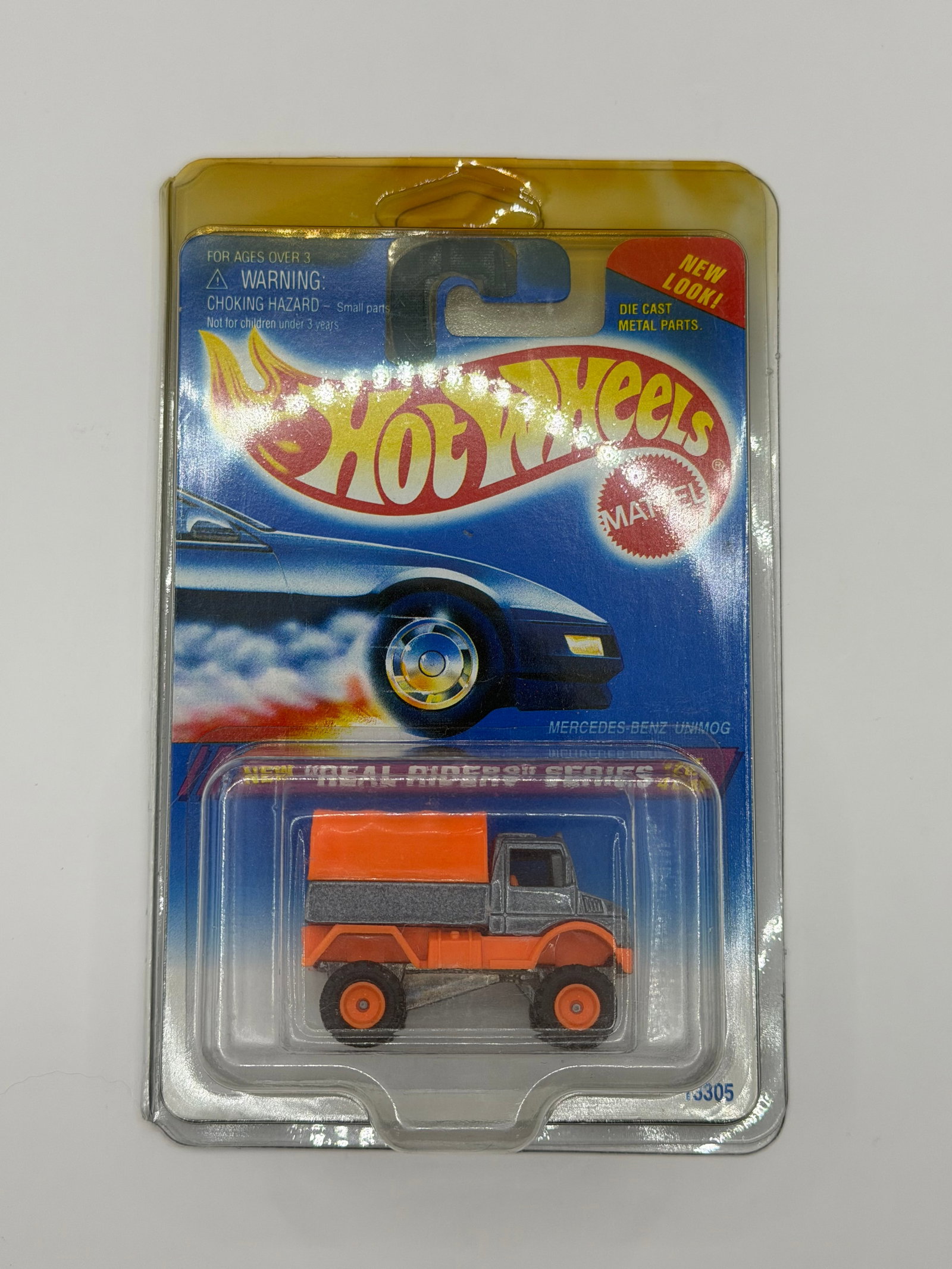 Hot Wheels 1995 Mercedes Benz Unimog Real Rider Series: Factory sealed RLC cars coming from the estate of a 25+ year long collector. IN HOUSE SHIPPING IS AVAILABLE. Shipping can be calculated as follows: $10 handling fee ($10 whether 1 won lot or 100 won l
