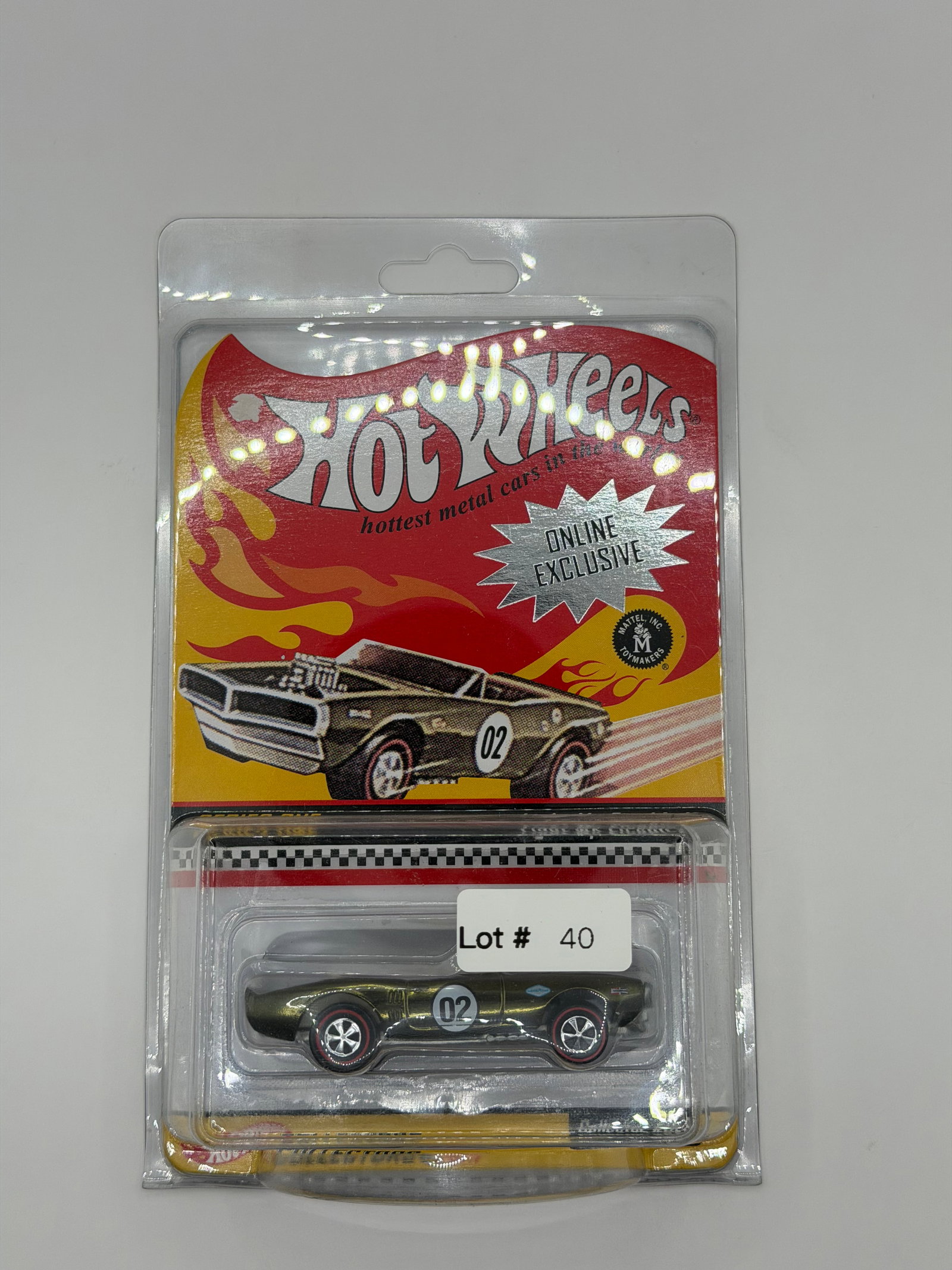 Hot Wheels RLC Online Exclusive Series One Light My Firebird #1733/10,000: Factory sealed RLC cars coming from the estate of a 25+ year long collector. IN HOUSE SHIPPING IS AVAILABLE. Shipping can be calculated as follows: $10 handling fee ($10 whether 1 won lot or 100 won l