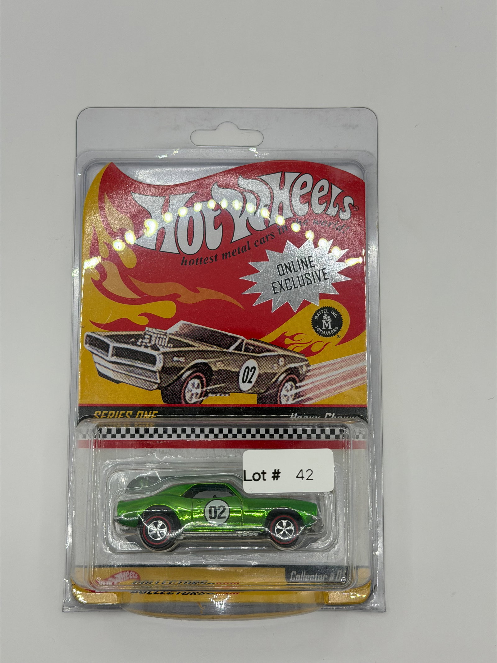 Hot Wheels RLC Online Exclusive Series One Heavy Chevy #1424/10,000: Factory sealed RLC cars coming from the estate of a 25+ year long collector. IN HOUSE SHIPPING IS AVAILABLE. Shipping can be calculated as follows: $10 handling fee ($10 whether 1 won lot or 100 won l