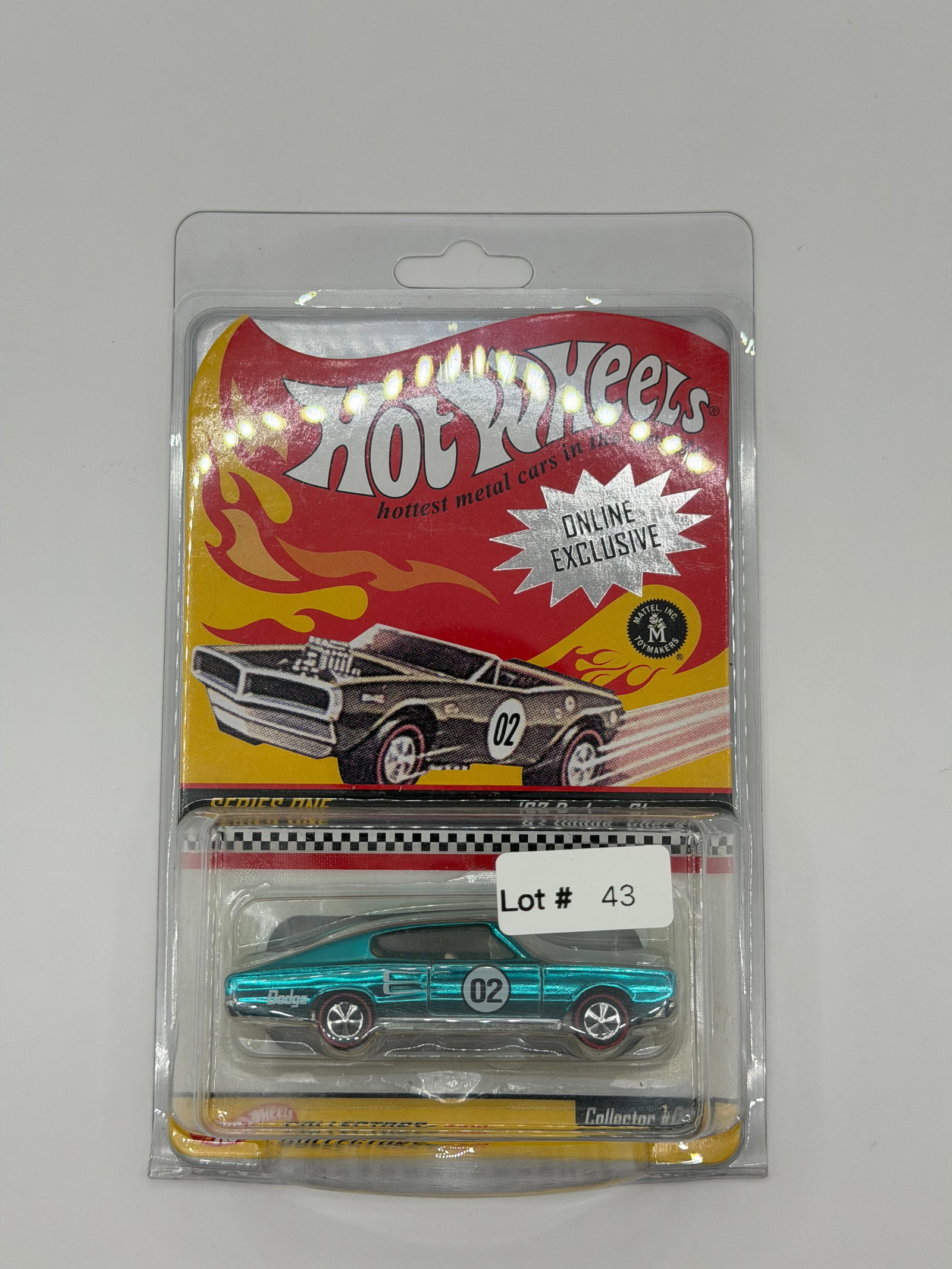 Hot Wheels RLC Online Exclusive Series One 63 Dodge Charger #2896/10,000: Factory sealed RLC cars coming from the estate of a 25+ year long collector. IN HOUSE SHIPPING IS AVAILABLE. Shipping can be calculated as follows: $10 handling fee ($10 whether 1 won lot or 100 won l