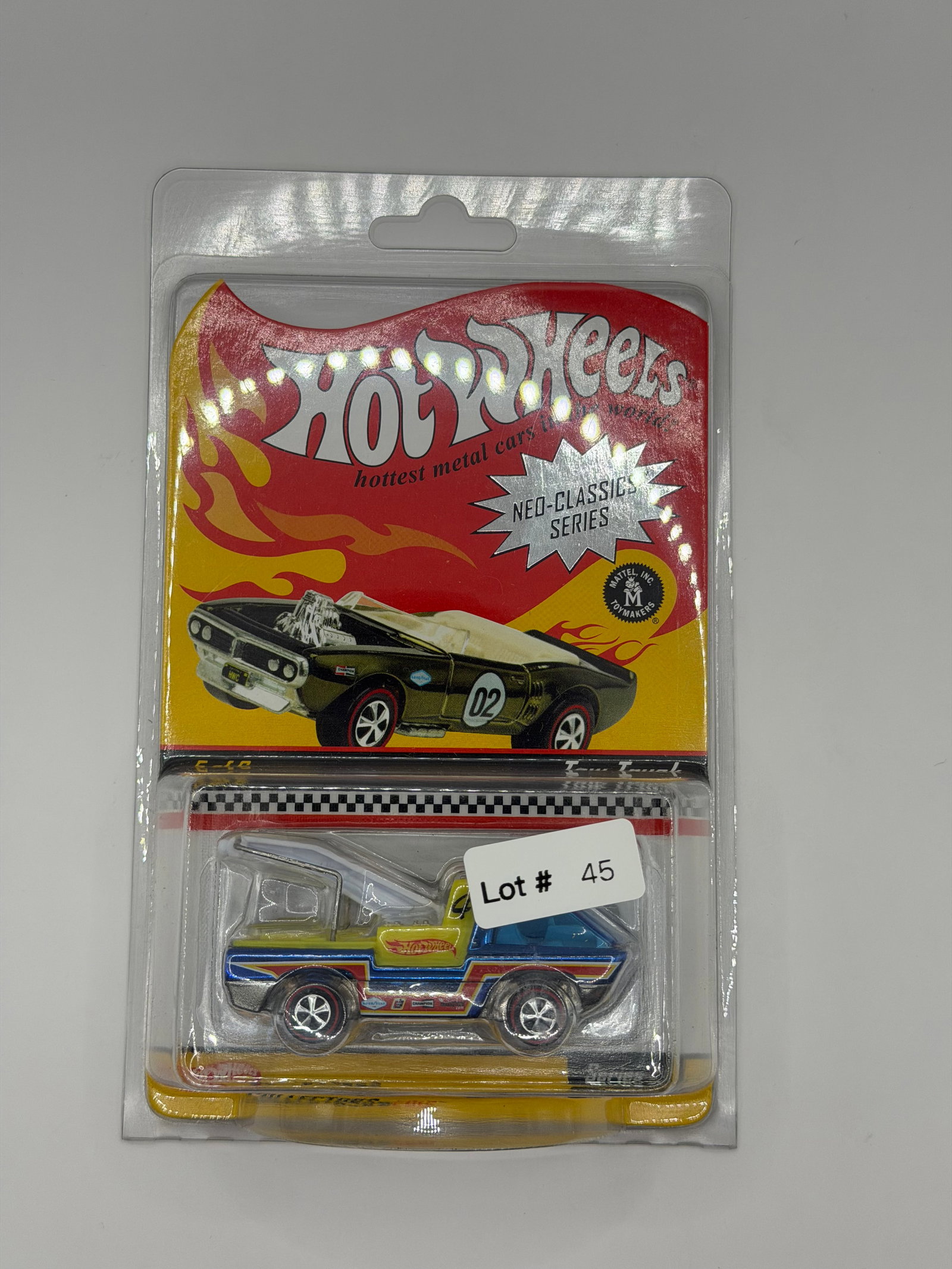 Hot Wheels RLC Neo Classics Series 3 Tow Truck #10,001/10,500: Factory sealed RLC cars coming from the estate of a 25+ year long collector. IN HOUSE SHIPPING IS AVAILABLE. Shipping can be calculated as follows: $10 handling fee ($10 whether 1 won lot or 100 won l