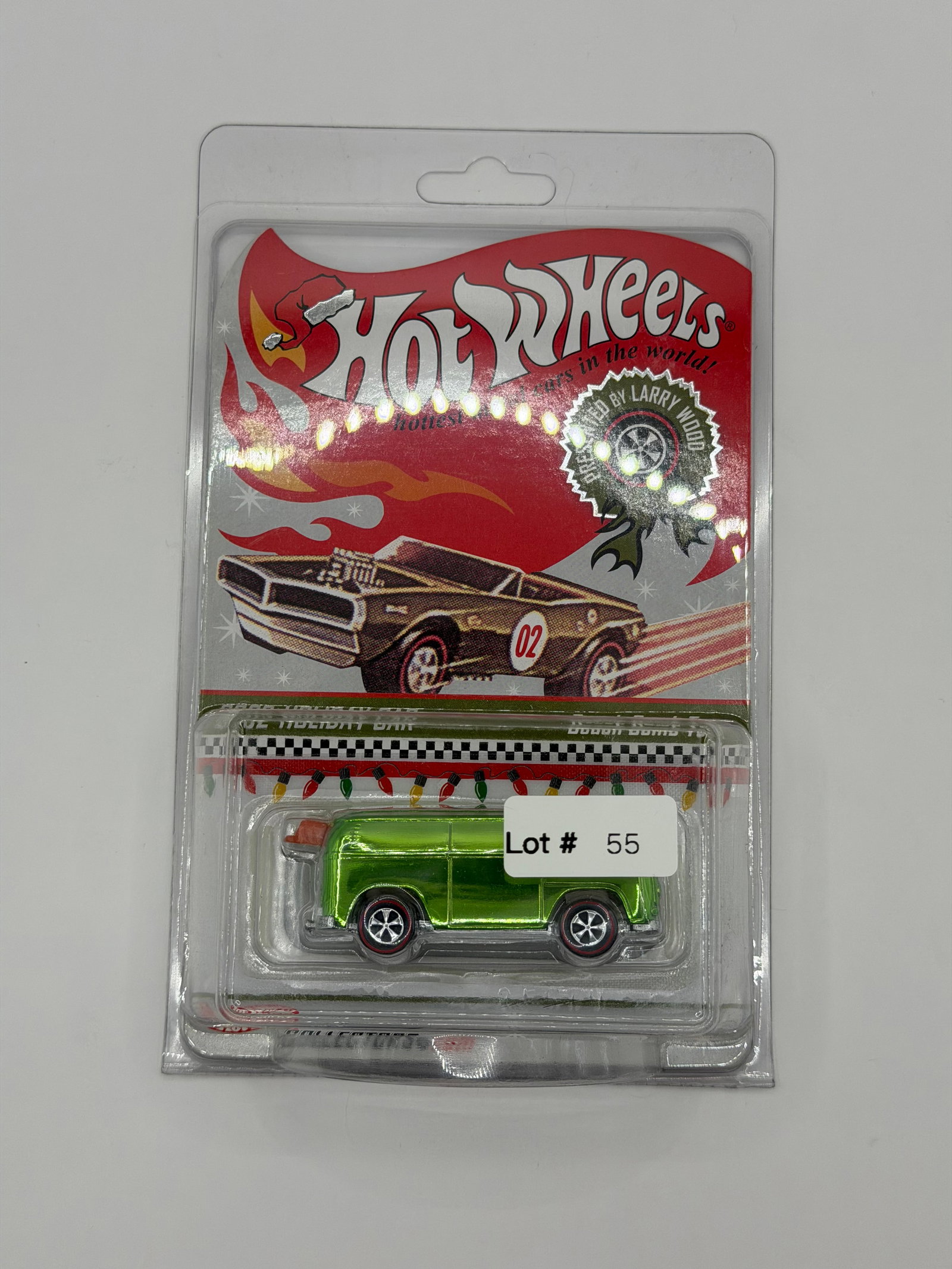 Hot Wheels RLC 2002 Holiday Car Beach Bomb Too Green #4389/10,000: Factory sealed RLC cars coming from the estate of a 25+ year long collector. IN HOUSE SHIPPING IS AVAILABLE. Shipping can be calculated as follows: $10 handling fee ($10 whether 1 won lot or 100 won l