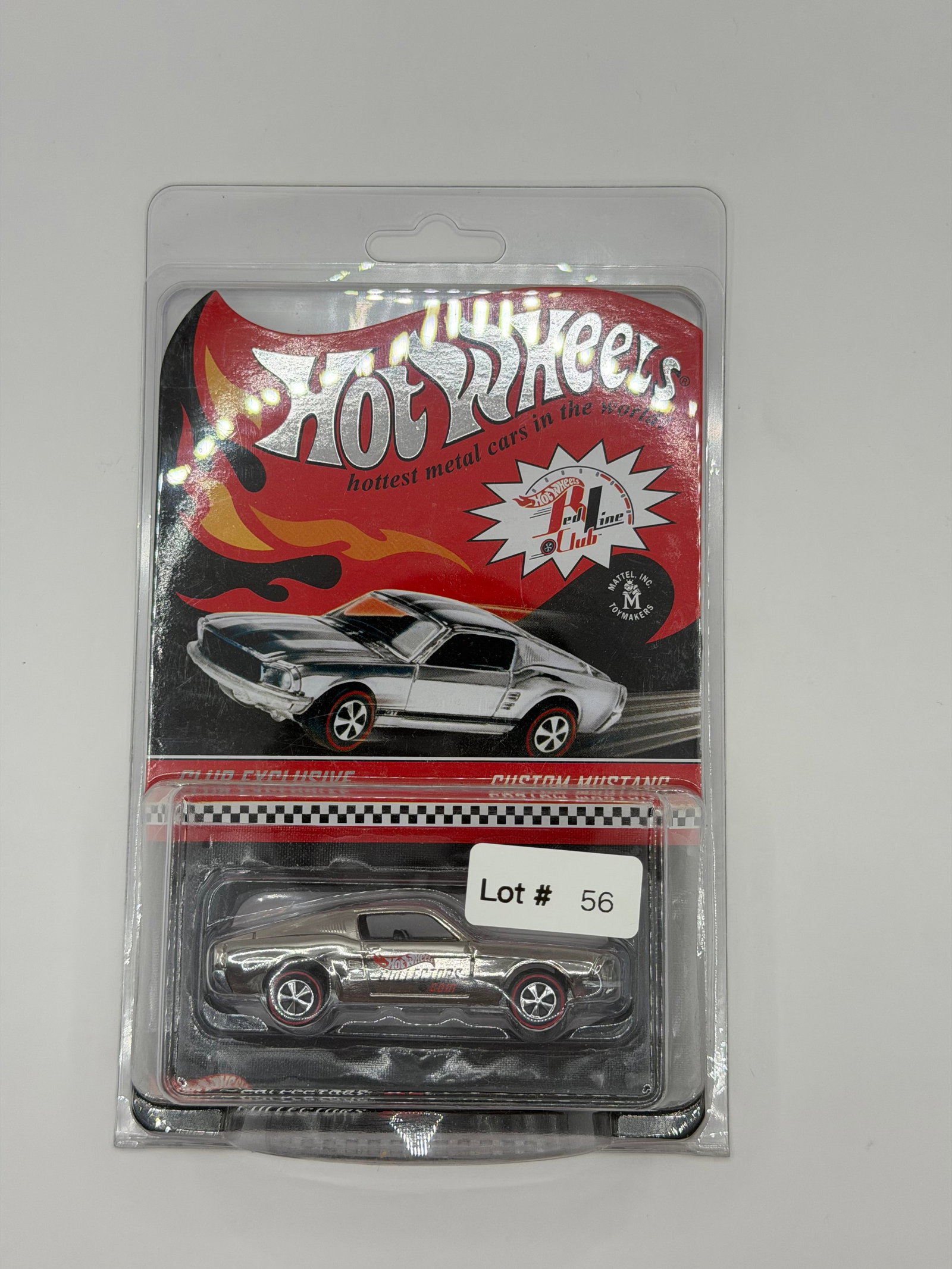 Hot Wheels RLC 2002 Club Exclusive Custom Mustang #1393/5000: Factory sealed RLC cars coming from the estate of a 25+ year long collector. IN HOUSE SHIPPING IS AVAILABLE. Shipping can be calculated as follows: $10 handling fee ($10 whether 1 won lot or 100 won l