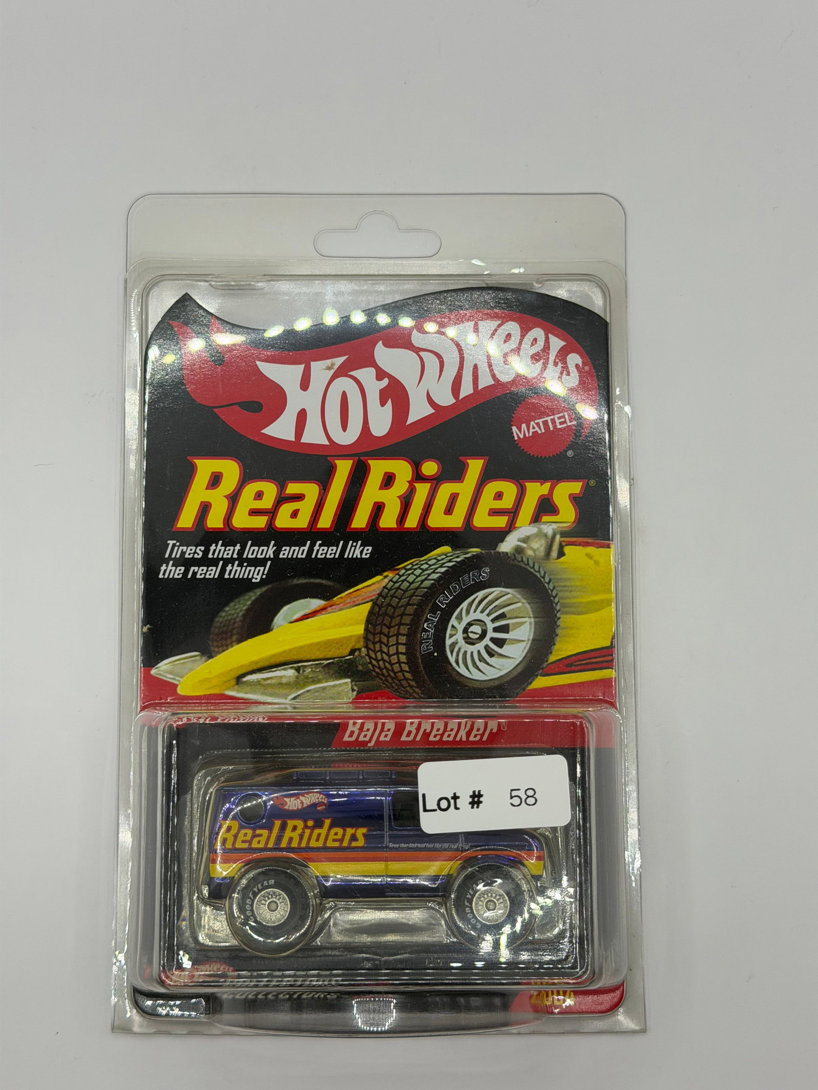 Hot Wheels RLC Real Riders Baja Breaker #8904/10,000: Factory sealed RLC cars coming from the estate of a 25+ year long collector. IN HOUSE SHIPPING IS AVAILABLE. Shipping can be calculated as follows: $10 handling fee ($10 whether 1 won lot or 100 won l
