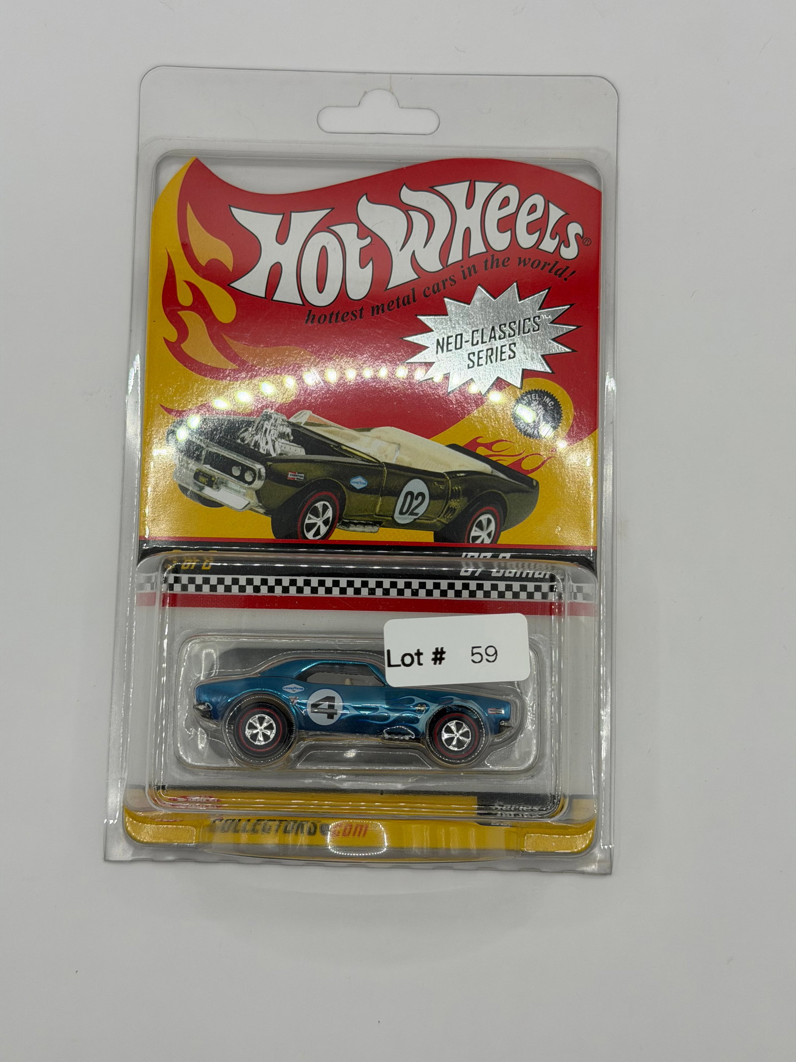 Hot Wheels RLC 2003 Neo Classics Series 67 Camaro #7404/10,500: Factory sealed RLC cars coming from the estate of a 25+ year long collector. IN HOUSE SHIPPING IS AVAILABLE. Shipping can be calculated as follows: $10 handling fee ($10 whether 1 won lot or 100 won