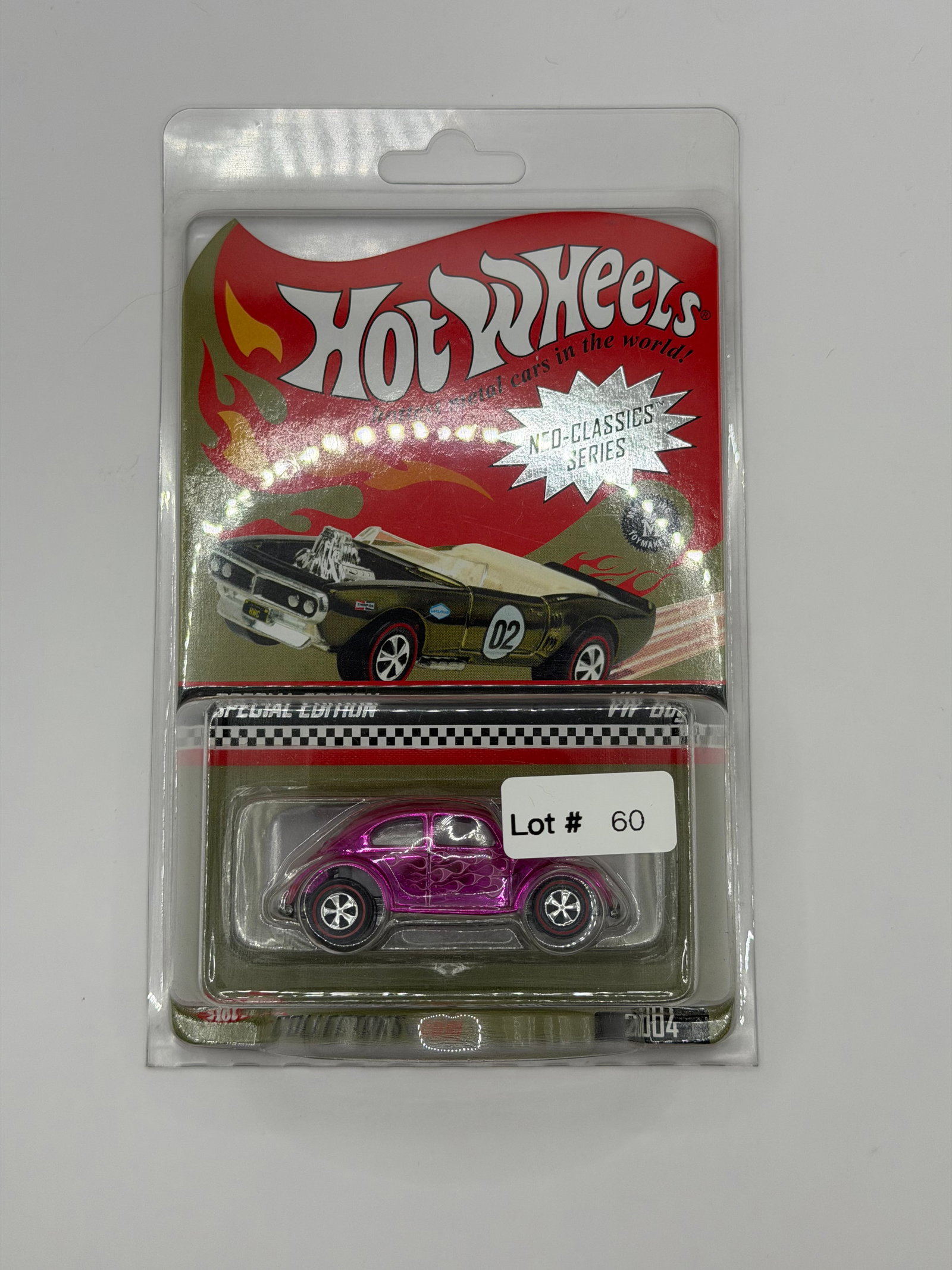 Hot Wheels RLC 2003 Special Edition Neo Classics Series VW Bug #6924/10,000: Factory sealed RLC cars coming from the estate of a 25+ year long collector. IN HOUSE SHIPPING IS AVAILABLE. Shipping can be calculated as follows: $10 handling fee ($10 whether 1 won lot or 100 won l