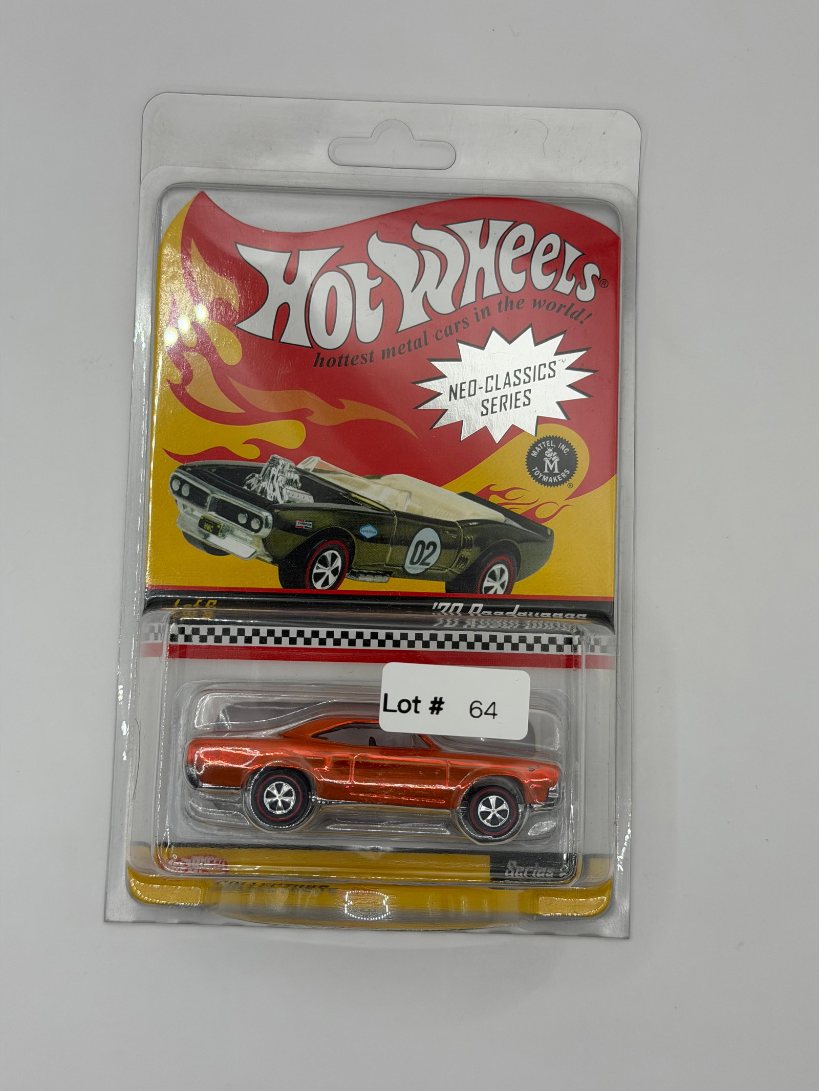Hot Wheels RLC 2001 Online Exclusive Series One 70's Roadrunner #2877/10,500: Factory sealed RLC cars coming from the estate of a 25+ year long collector. IN HOUSE SHIPPING IS AVAILABLE. Shipping can be calculated as follows: $10 handling fee ($10 whether 1 won lot or 100 won l