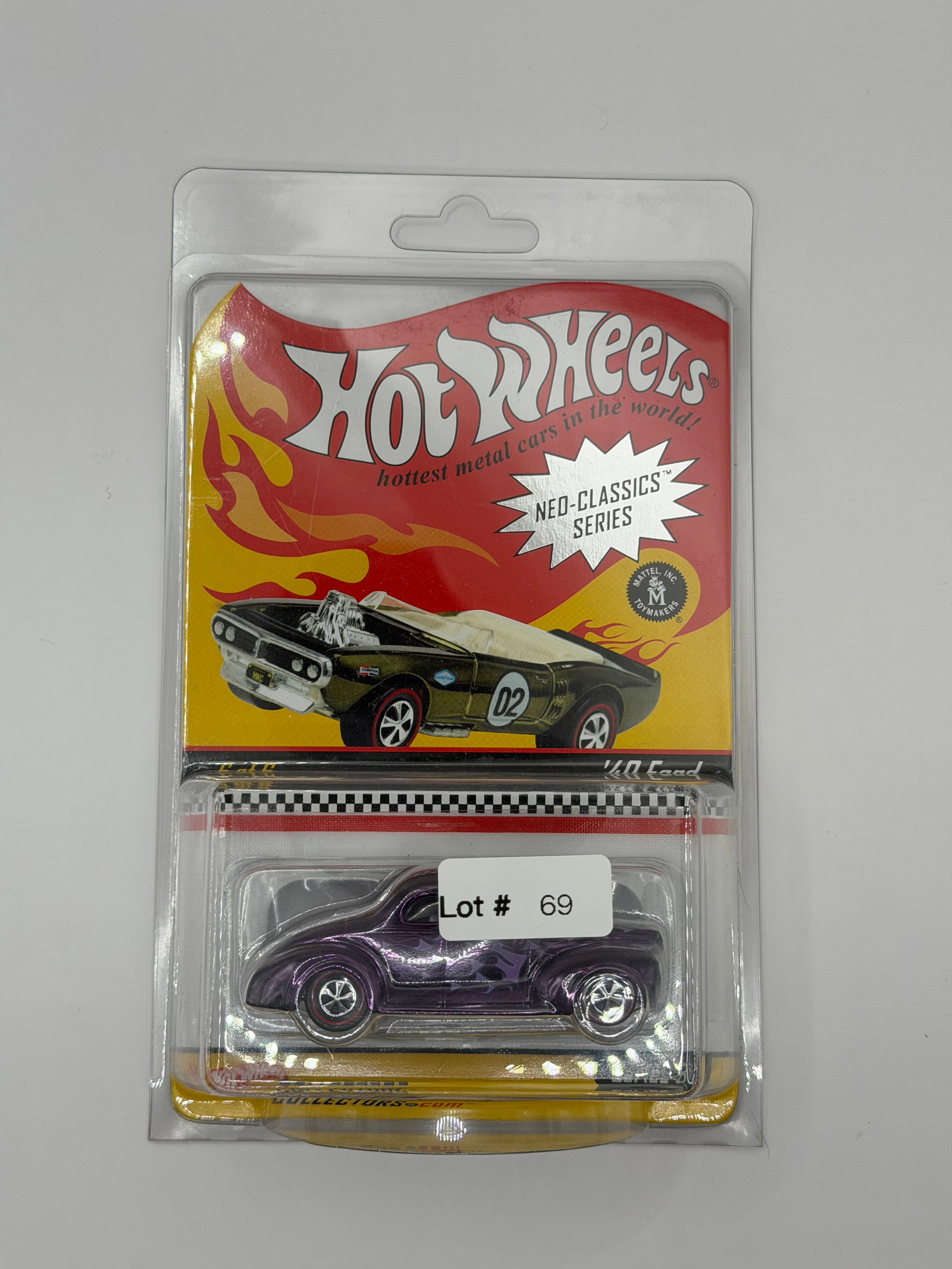 Hot Wheels RLC Neo Classics Series 40 Ford #1163/10,500: Factory sealed RLC cars coming from the estate of a 25+ year long collector. IN HOUSE SHIPPING IS AVAILABLE. Shipping can be calculated as follows: $10 handling fee ($10 whether 1 won lot or 100 won l