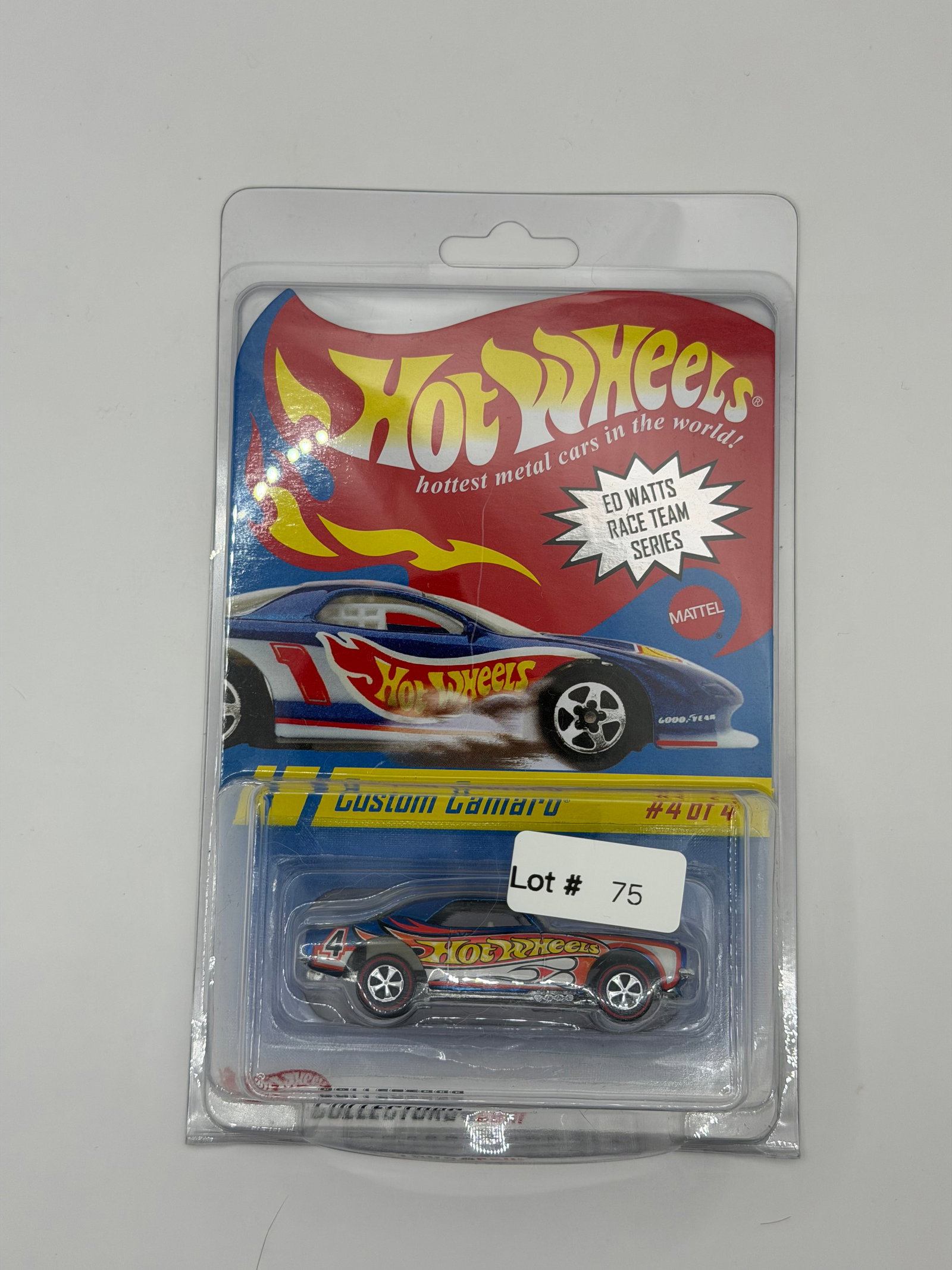Hot Wheels RLC Ed Watts Race Team Custom Camaro #1023/2500: Factory sealed RLC cars coming from the estate of a 25+ year long collector. IN HOUSE SHIPPING IS AVAILABLE. Shipping can be calculated as follows: $10 handling fee ($10 whether 1 won lot or 100 won l