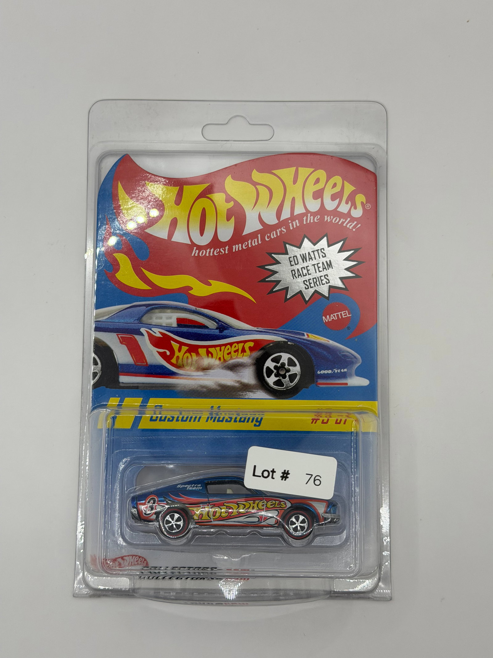 Hot Wheels RLC Ed Watts Race Team Custom Mustang #1023/2500: Factory sealed RLC cars coming from the estate of a 25+ year long collector. IN HOUSE SHIPPING IS AVAILABLE. Shipping can be calculated as follows: $10 handling fee ($10 whether 1 won lot or 100 won l