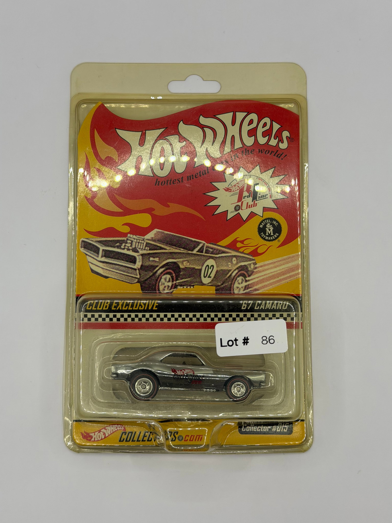 Hot Wheels RLC Club Exclusive 67 Camaro /5000: Factory sealed RLC cars coming from the estate of a 25+ year long collector. IN HOUSE SHIPPING IS AVAILABLE. Shipping can be calculated as follows: $10 handling fee ($10 whether 1 won lot or 100 won l