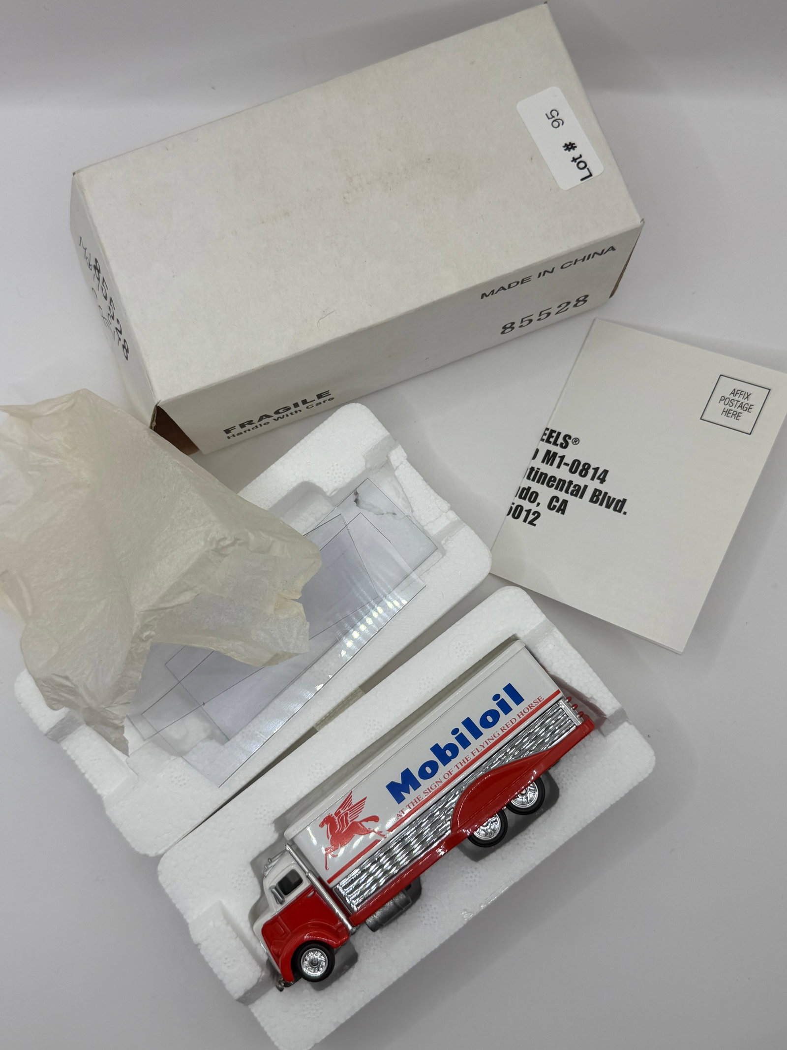 Hot Wheels RLC Mobiloil 1938 Ford Delivery Truck: Factory sealed RLC cars coming from the estate of a 25+ year long collector. IN HOUSE SHIPPING IS AVAILABLE. Shipping can be calculated as follows: $10 handling fee ($10 whether 1 won lot or 100 won l