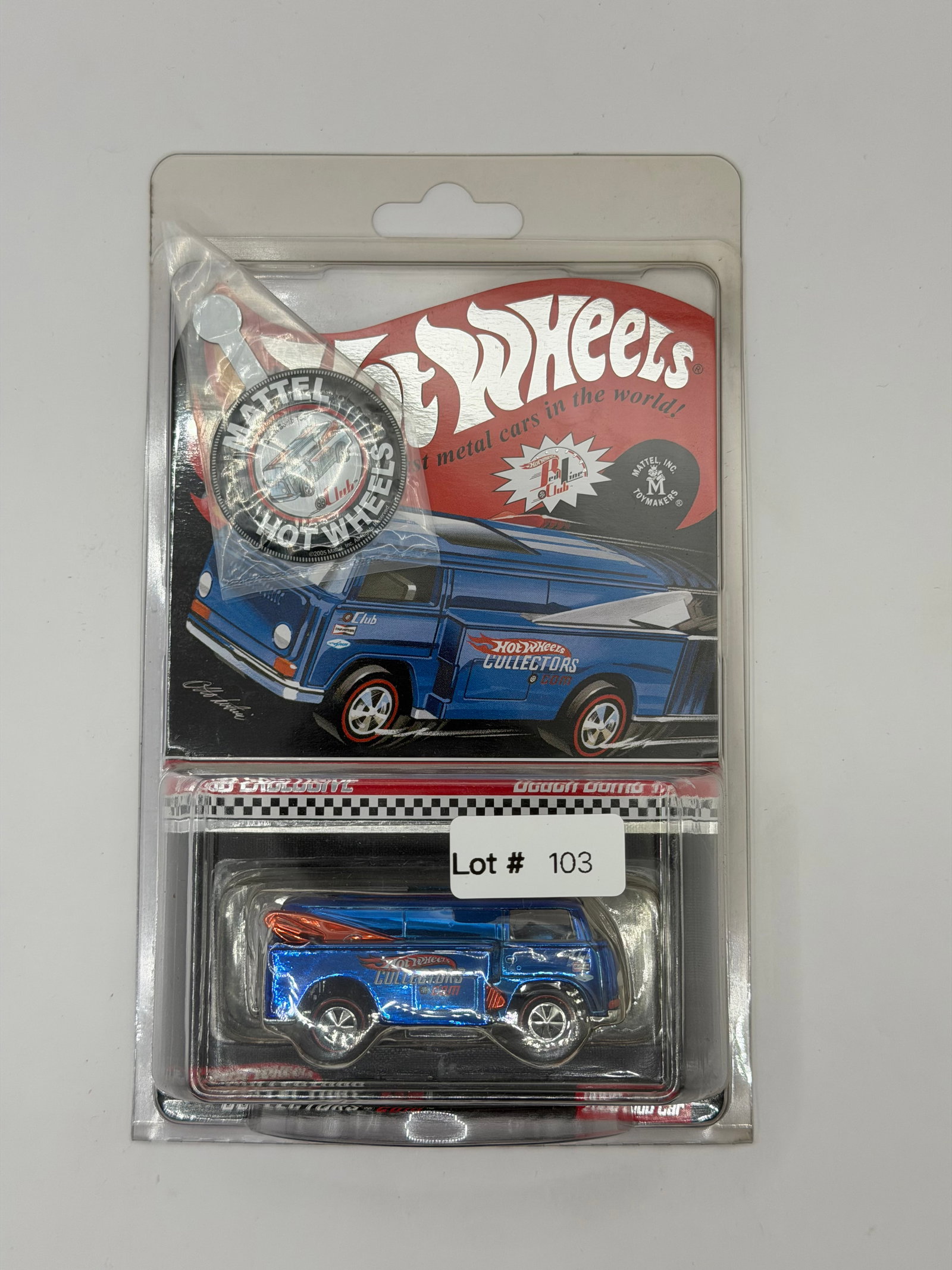 Hot Wheels RLC Club Exclusive Blue Beach Bomb Too #3831/6000 (1 of 3)