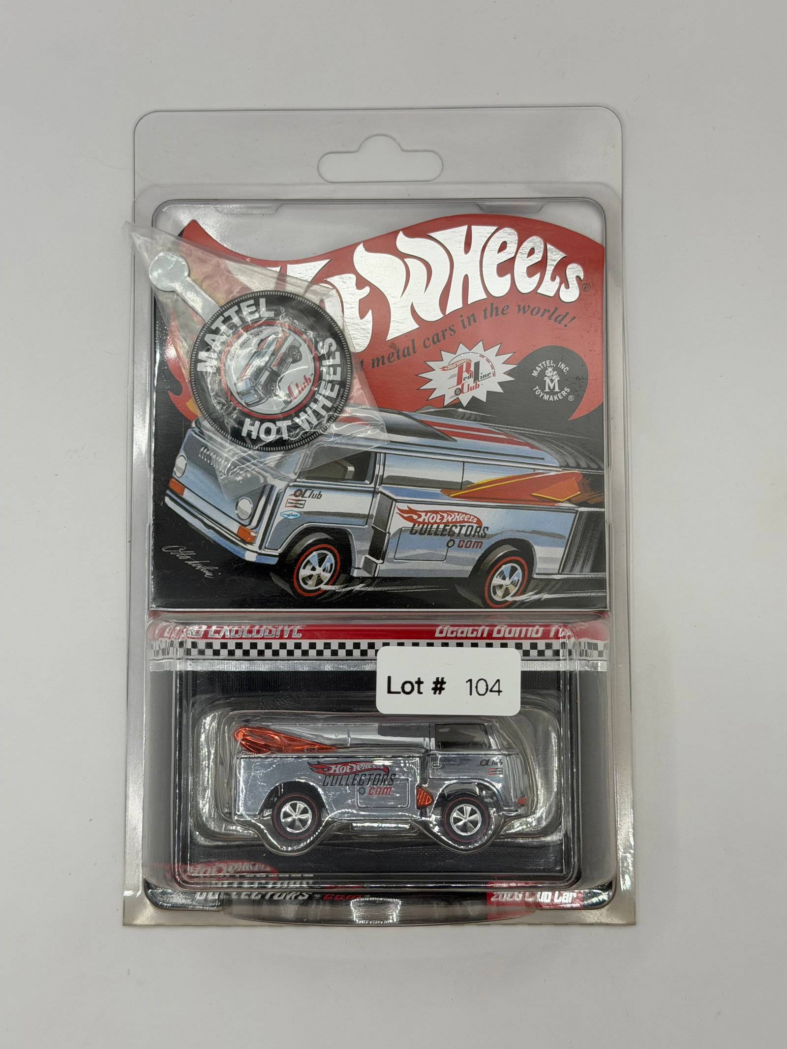 Hot Wheels RLC Club Exclusive Chrome Beach Bomb Too #453/4000 (1 of 3)