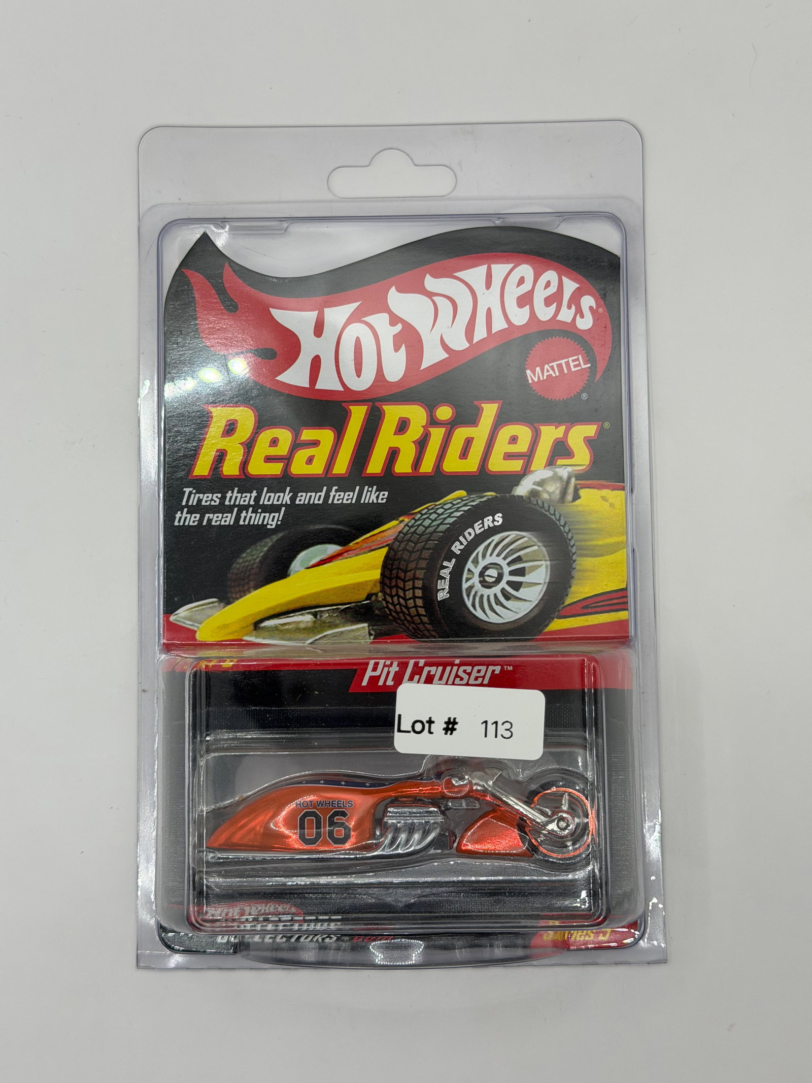 Hot Wheels RLC Real Riders Pit Cruiser #4733/11,000: Factory sealed RLC cars coming from the estate of a 25+ year long collector. IN HOUSE SHIPPING IS AVAILABLE. Shipping can be calculated as follows: $10 handling fee ($10 whether 1 won lot or 100 won l