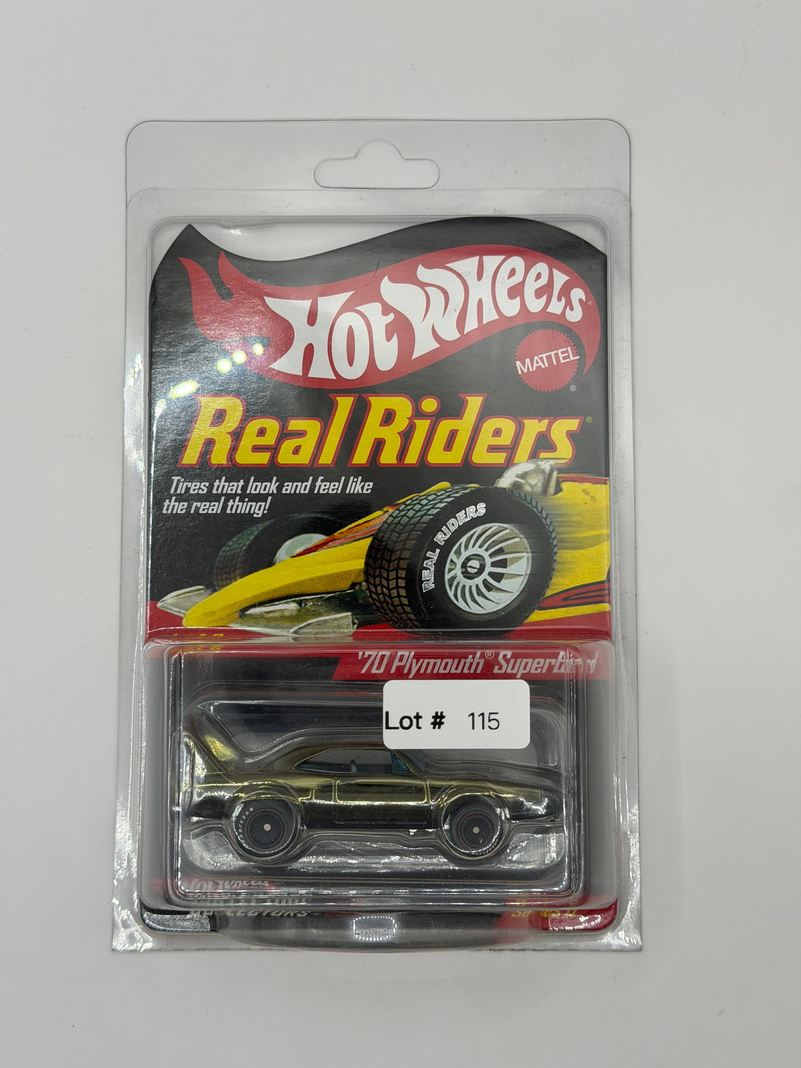 Hot Wheels RLC Real Riders 70 Plymouth Superbird #6306/11,000: Factory sealed RLC cars coming from the estate of a 25+ year long collector. IN HOUSE SHIPPING IS AVAILABLE. Shipping can be calculated as follows: $10 handling fee ($10 whether 1 won lot or 100 won l