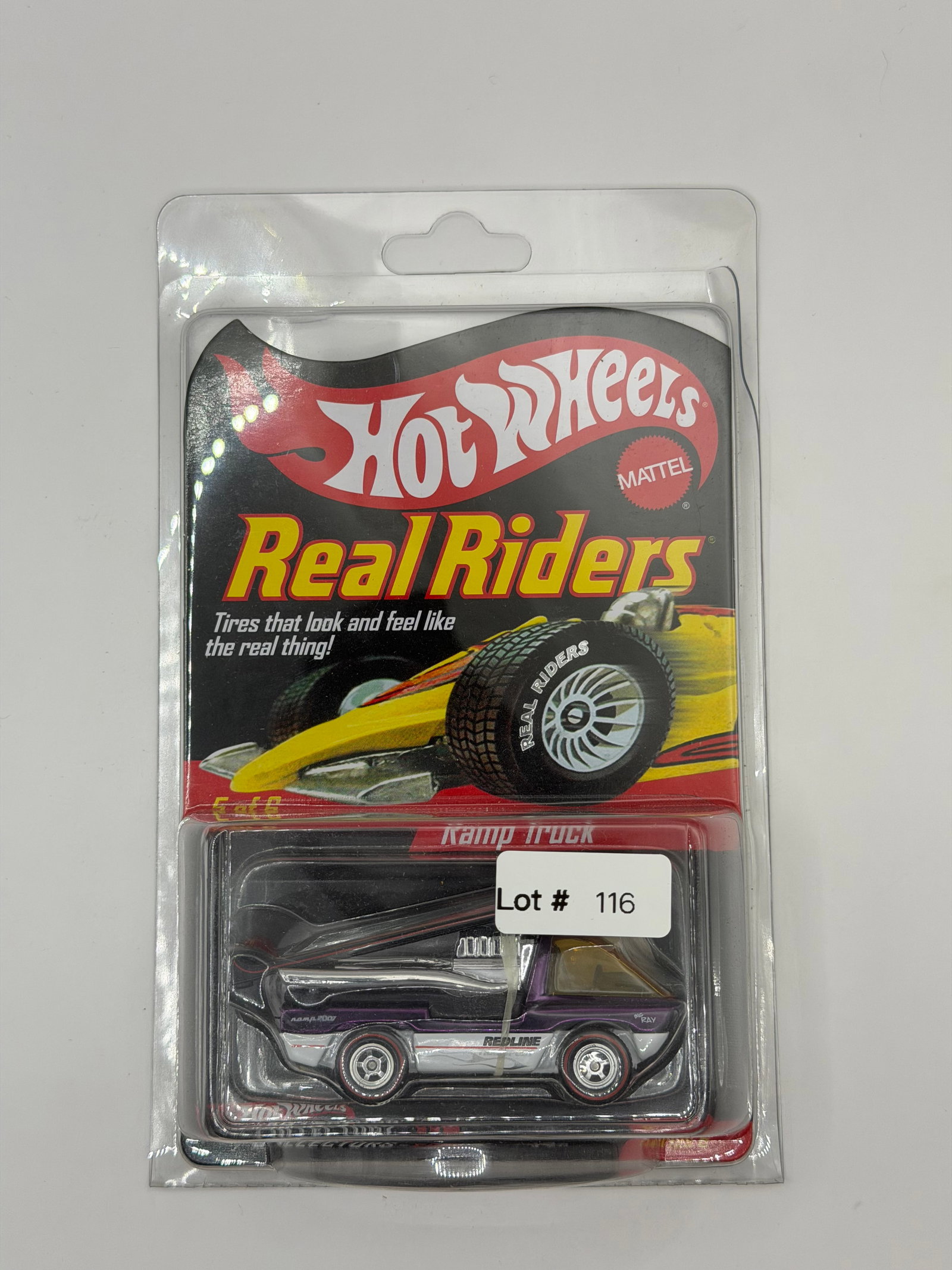 Hot Wheels RLC Real Riders Ramp Truck #3072/11,000: Factory sealed RLC cars coming from the estate of a 25+ year long collector. IN HOUSE SHIPPING IS AVAILABLE. Shipping can be calculated as follows: $10 handling fee ($10 whether 1 won lot or 100 won l
