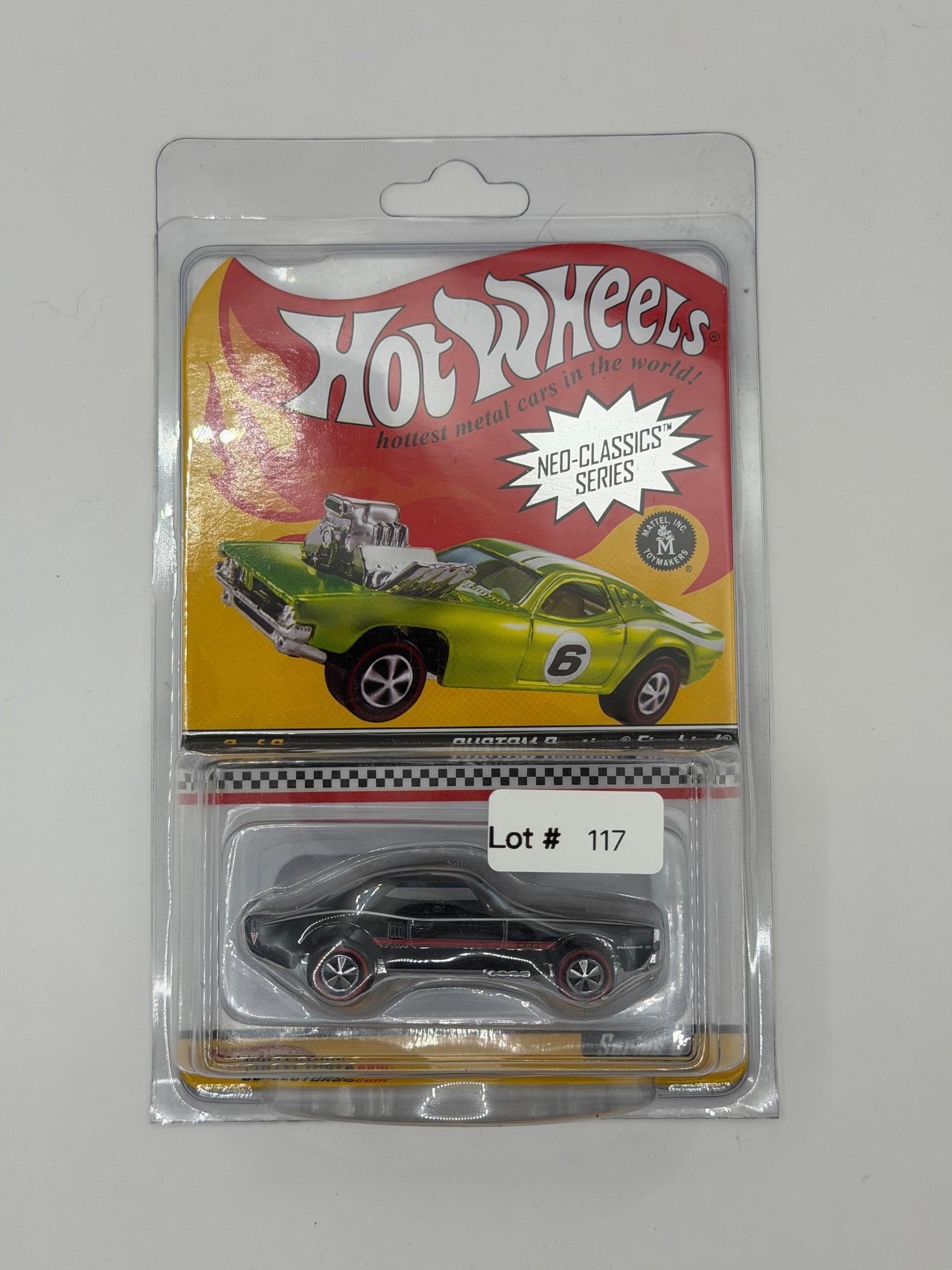 Hot Wheels RLC Club Neo Classics Series Custom Pontiac Firebird #5691/11,000: Factory sealed RLC cars coming from the estate of a 25+ year long collector. IN HOUSE SHIPPING IS AVAILABLE. Shipping can be calculated as follows: $10 handling fee ($10 whether 1 won lot or 100 won l