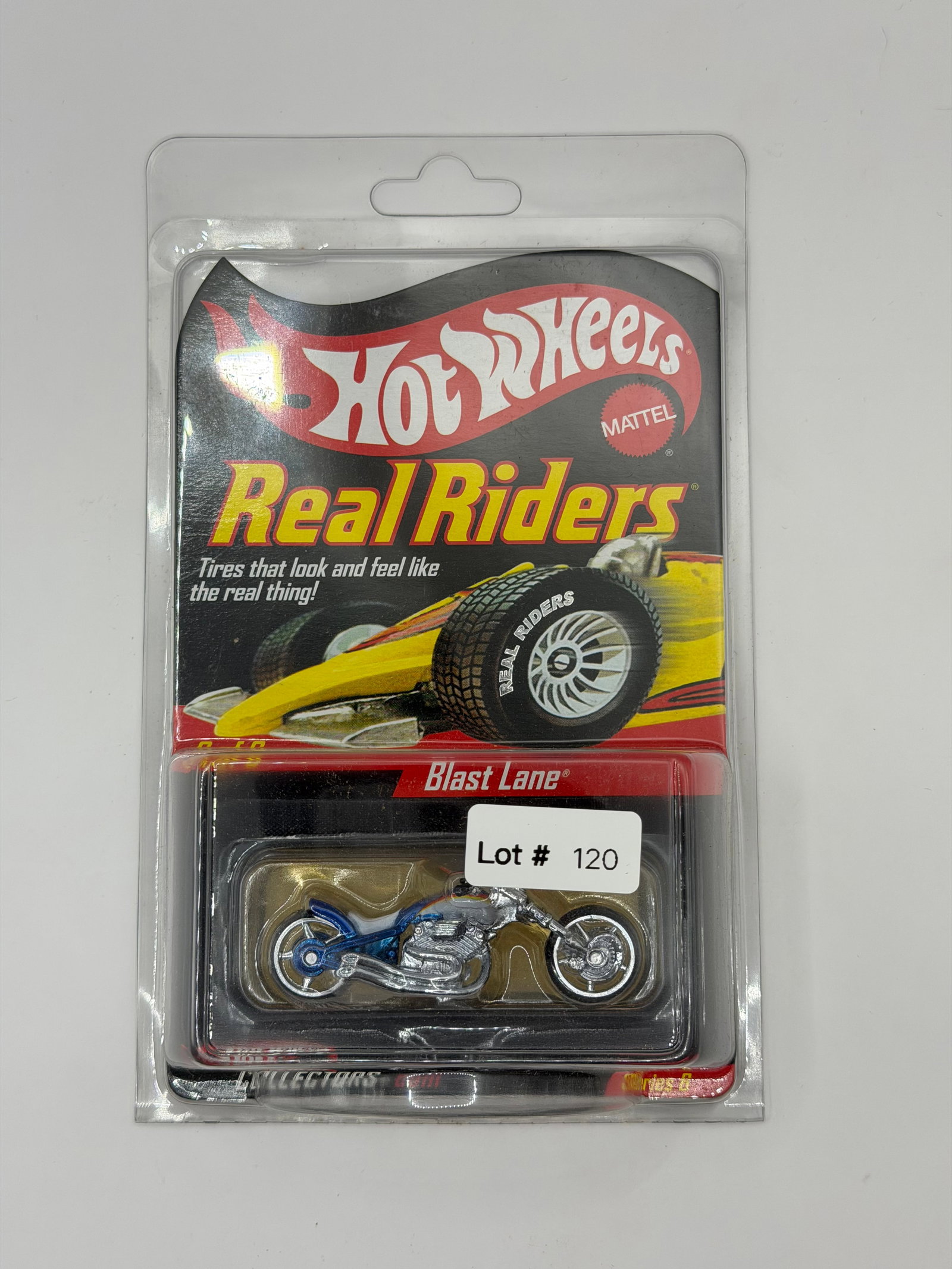 Hot Wheels RLC Real Riders Blast Lane #2170/11,000: Factory sealed RLC cars coming from the estate of a 25+ year long collector. IN HOUSE SHIPPING IS AVAILABLE. Shipping can be calculated as follows: $10 handling fee ($10 whether 1 won lot or 100 won l