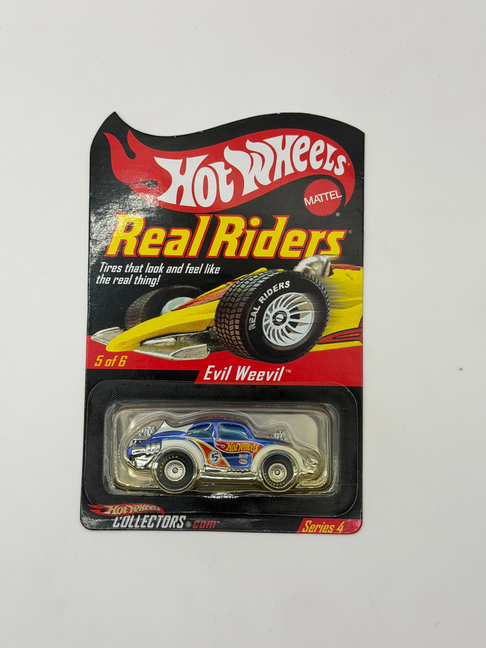 Hot Wheels RLC Real Riders Evil Weevil #9948/11,000: Factory sealed RLC cars coming from the estate of a 25+ year long collector. IN HOUSE SHIPPING IS AVAILABLE. Shipping can be calculated as follows: $10 handling fee ($10 whether 1 won lot or 100 won l