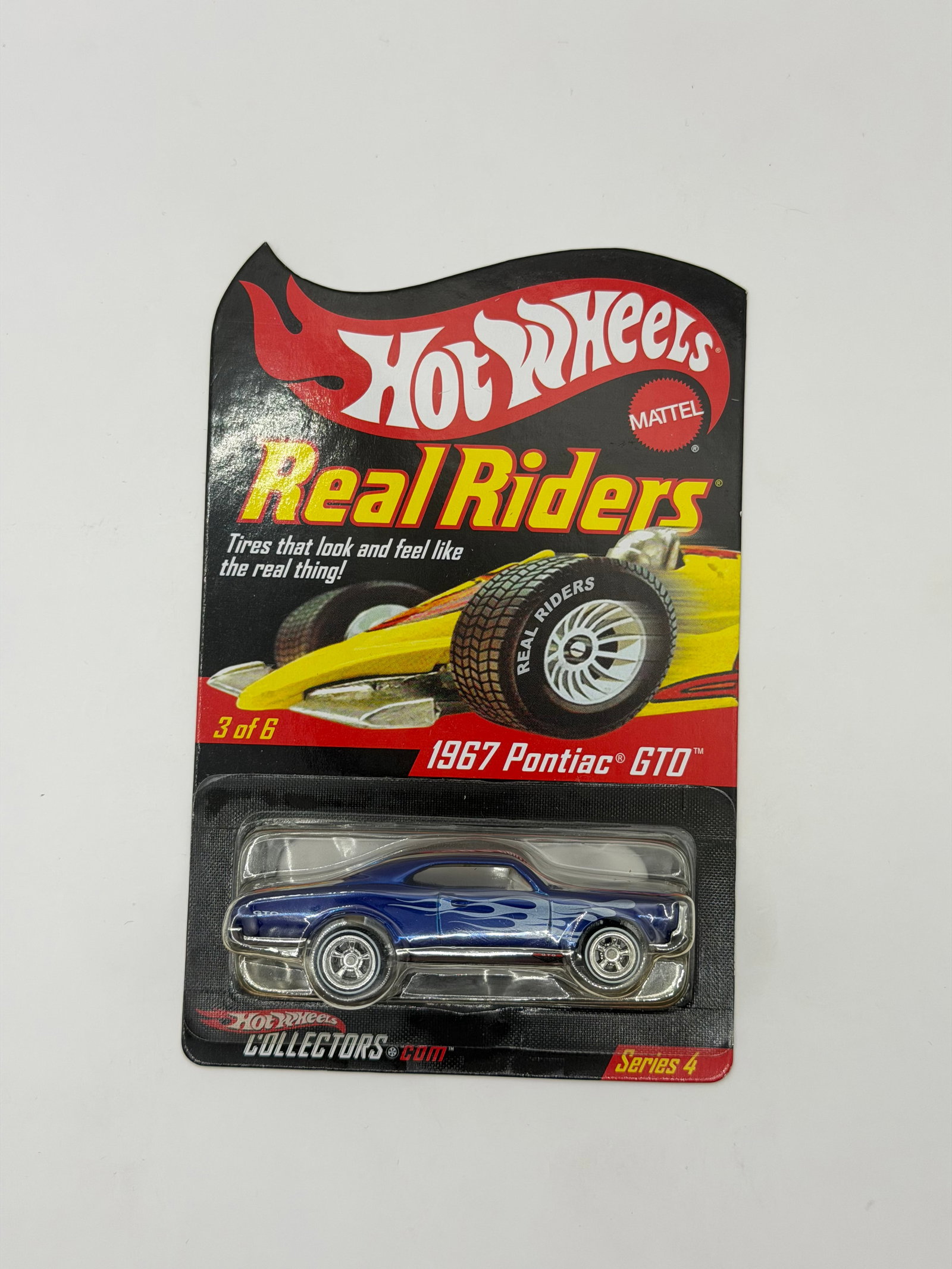 Hot Wheels RLC Real Riders 1967 Pontiac GTO #678/11,000: Factory sealed RLC cars coming from the estate of a 25+ year long collector. IN HOUSE SHIPPING IS AVAILABLE. Shipping can be calculated as follows: $10 handling fee ($10 whether 1 won lot or 100 won l