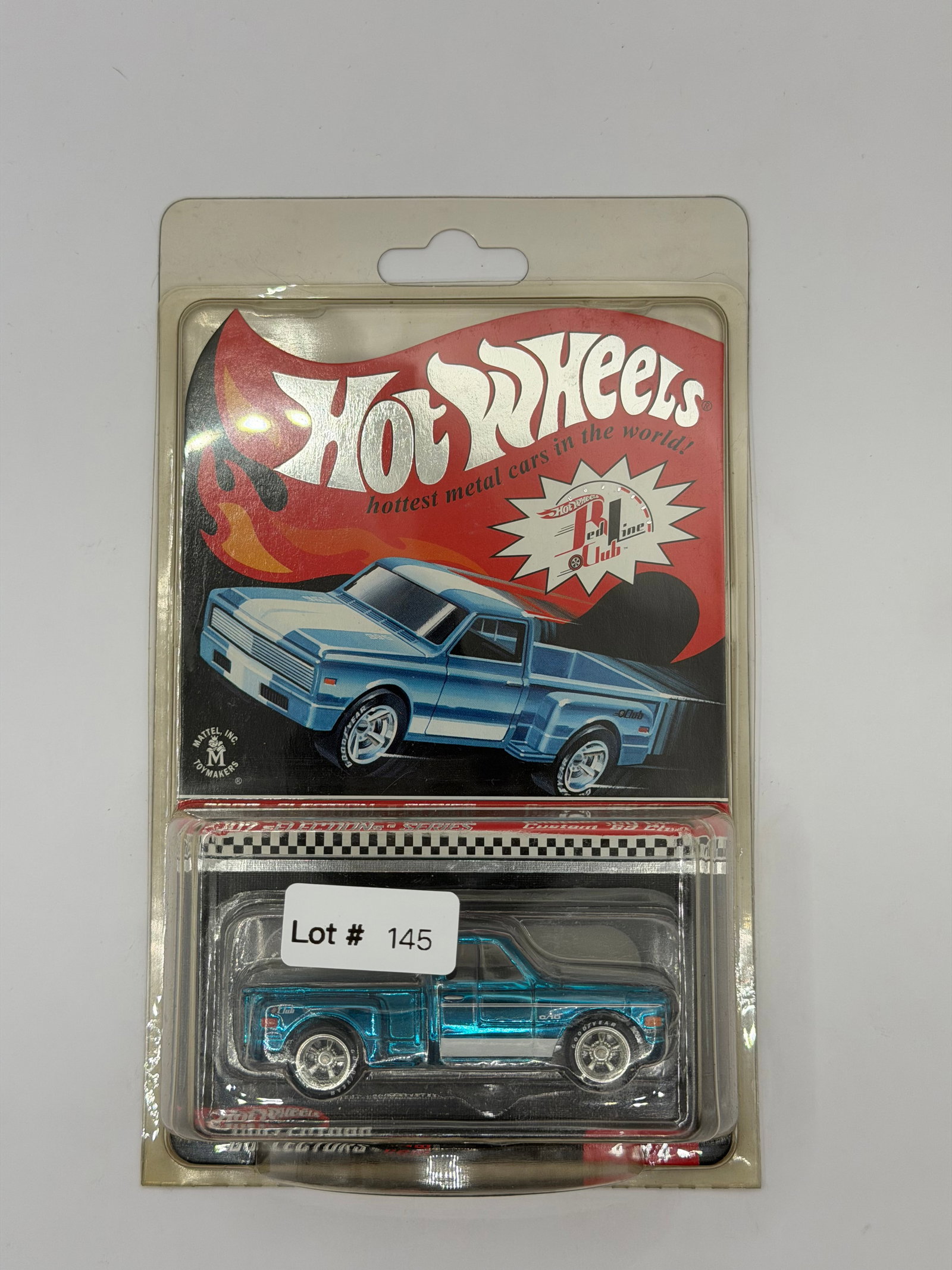 Hot Wheels RLC Selection Series Custom 69 Chevy #3947/7631: Factory sealed RLC cars coming from the estate of a 25+ year long collector. IN HOUSE SHIPPING IS AVAILABLE. Shipping can be calculated as follows: $10 handling fee ($10 whether 1 won lot or 100 won l