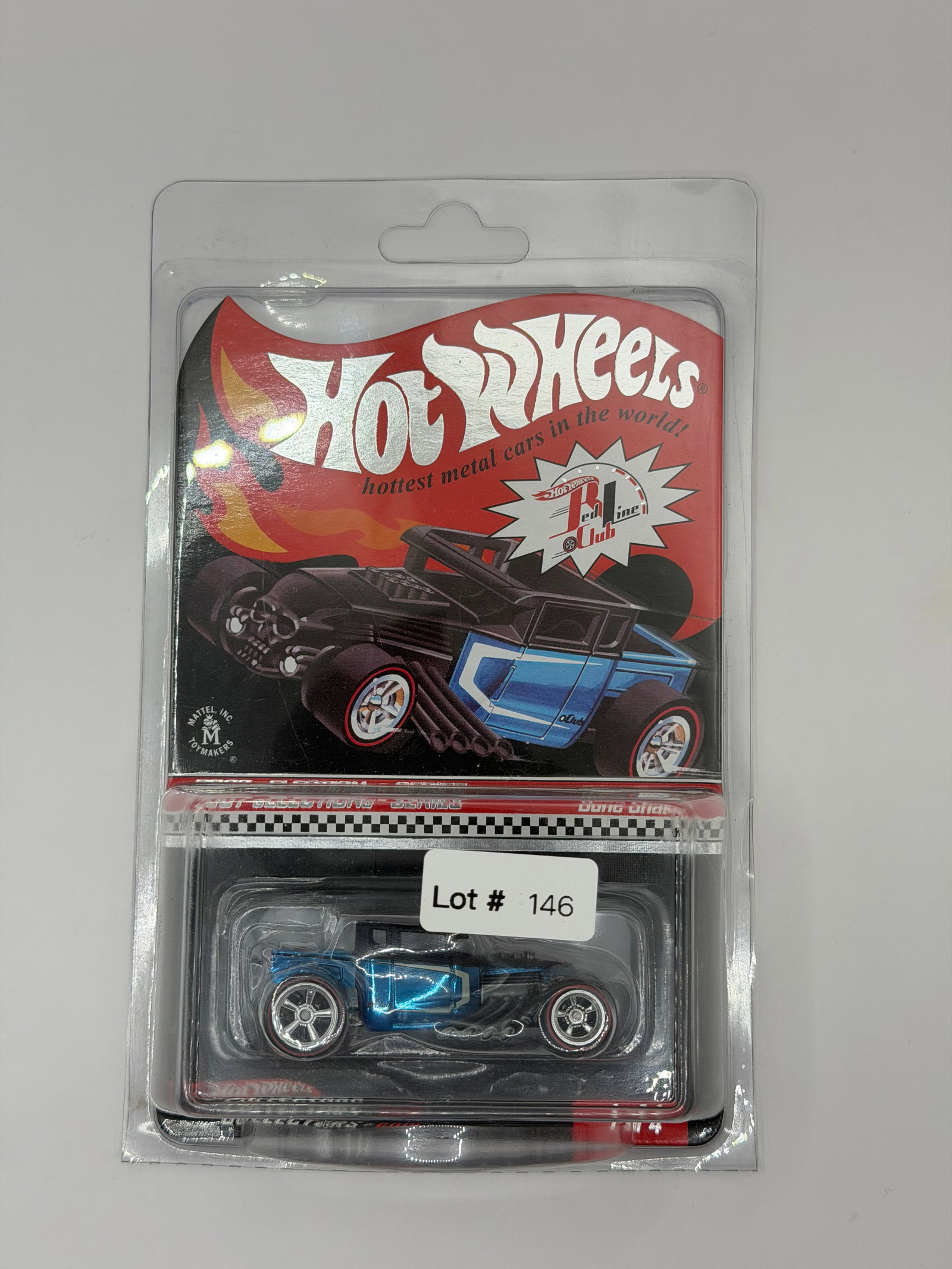 Hot Wheels RLC Selection Series Custom Bone Shaker #7805/10,442: Factory sealed RLC cars coming from the estate of a 25+ year long collector. IN HOUSE SHIPPING IS AVAILABLE. Shipping can be calculated as follows: $10 handling fee ($10 whether 1 won lot or 100 won l