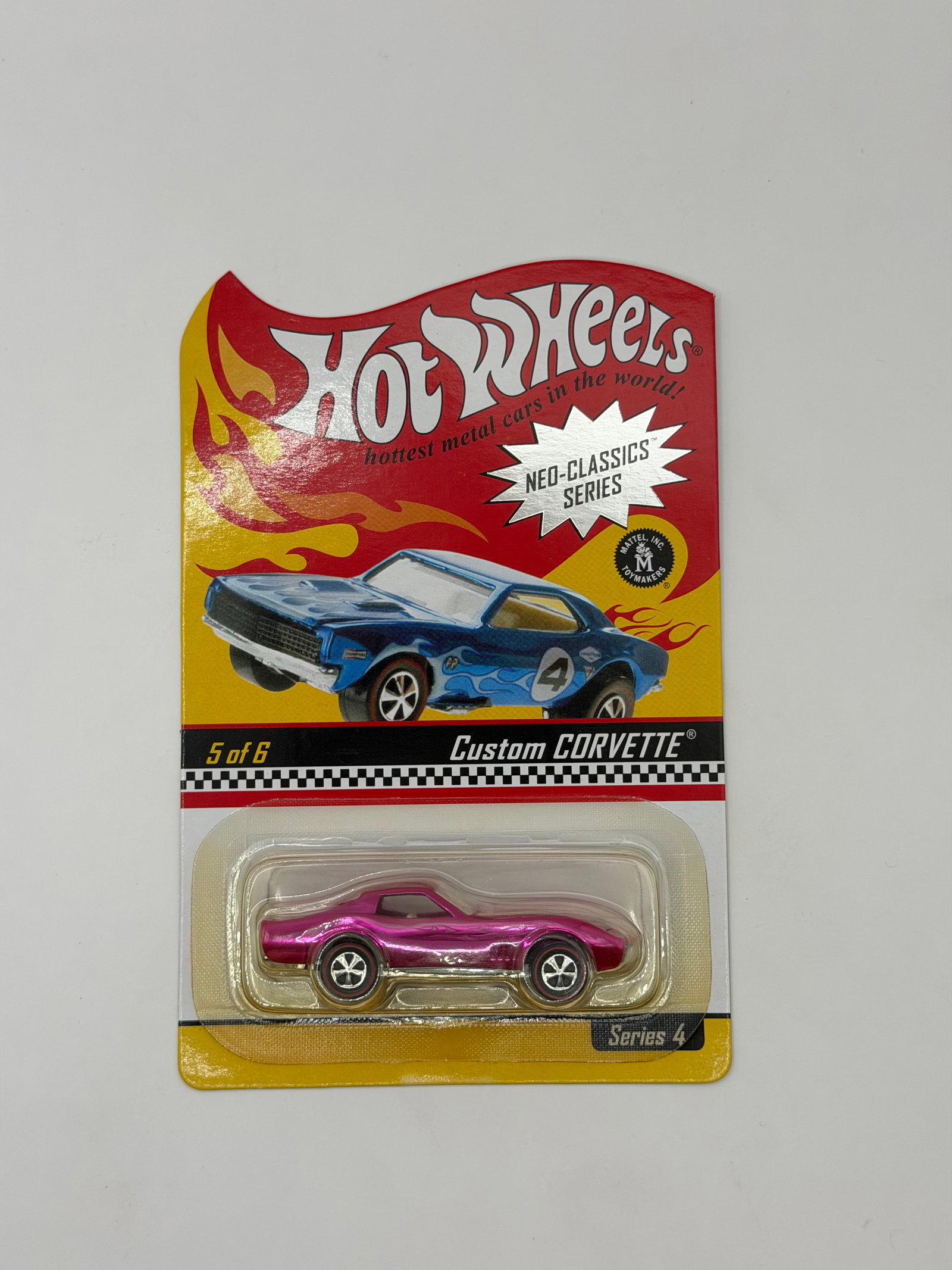 Hot Wheels RLC Neo Classics Series Custom Corvette #4453/11,000: Factory sealed RLC cars coming from the estate of a 25+ year long collector. IN HOUSE SHIPPING IS AVAILABLE. Shipping can be calculated as follows: $10 handling fee ($10 whether 1 won lot or 100 won l