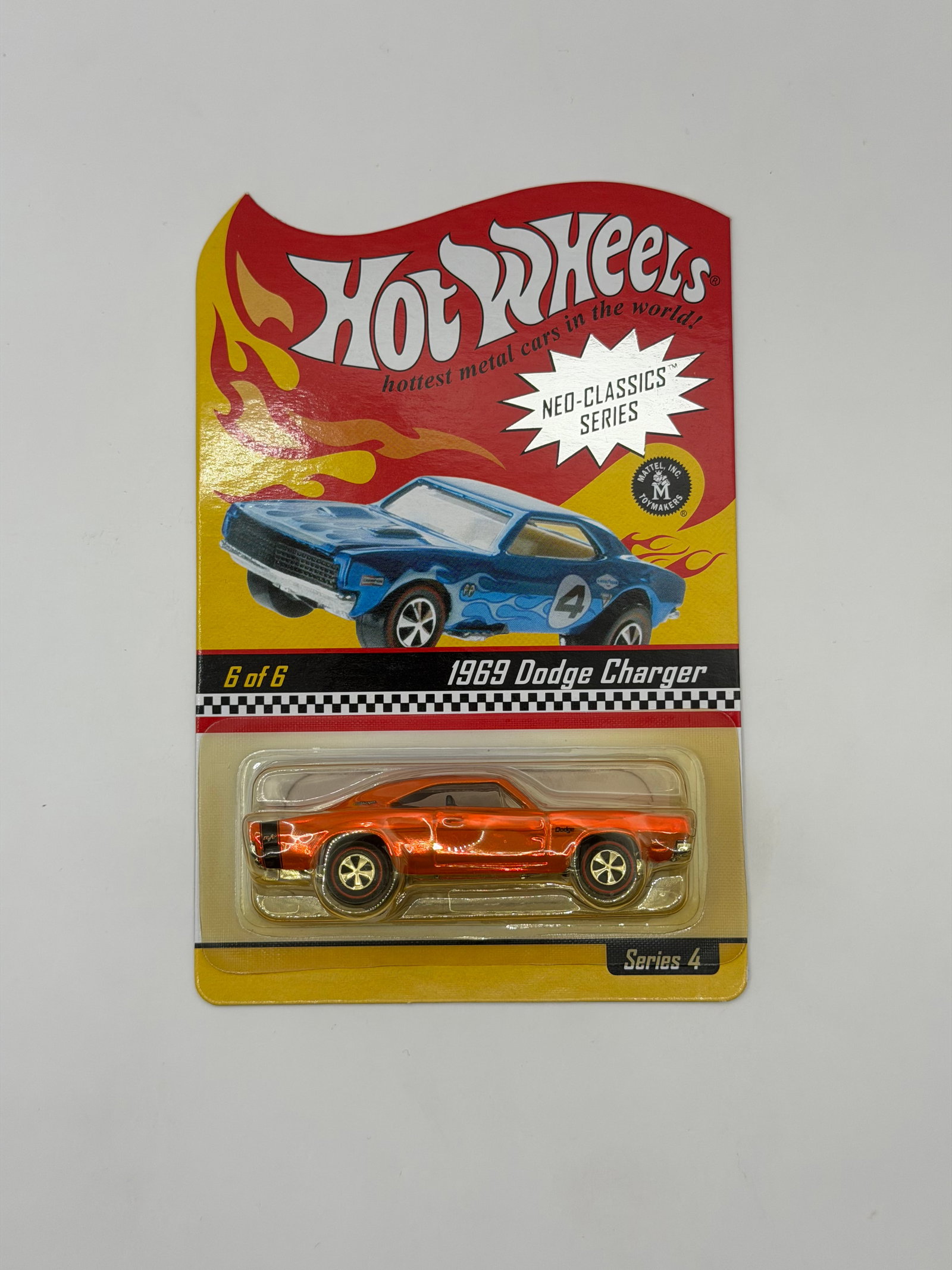 Hot Wheels RLC Neo Classics Series 1969 Dodge Charger #4736/11,000: Factory sealed RLC cars coming from the estate of a 25+ year long collector. IN HOUSE SHIPPING IS AVAILABLE. Shipping can be calculated as follows: $10 handling fee ($10 whether 1 won lot or 100 won l
