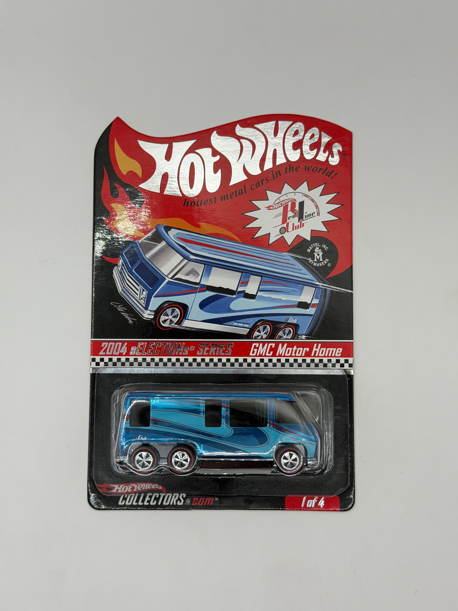 Hot Wheels RLC Selection Series GMC Motor Home #8849/9282: Factory sealed RLC cars coming from the estate of a 25+ year long collector. IN HOUSE SHIPPING IS AVAILABLE. Shipping can be calculated as follows: $10 handling fee ($10 whether 1 won lot or 100 won l