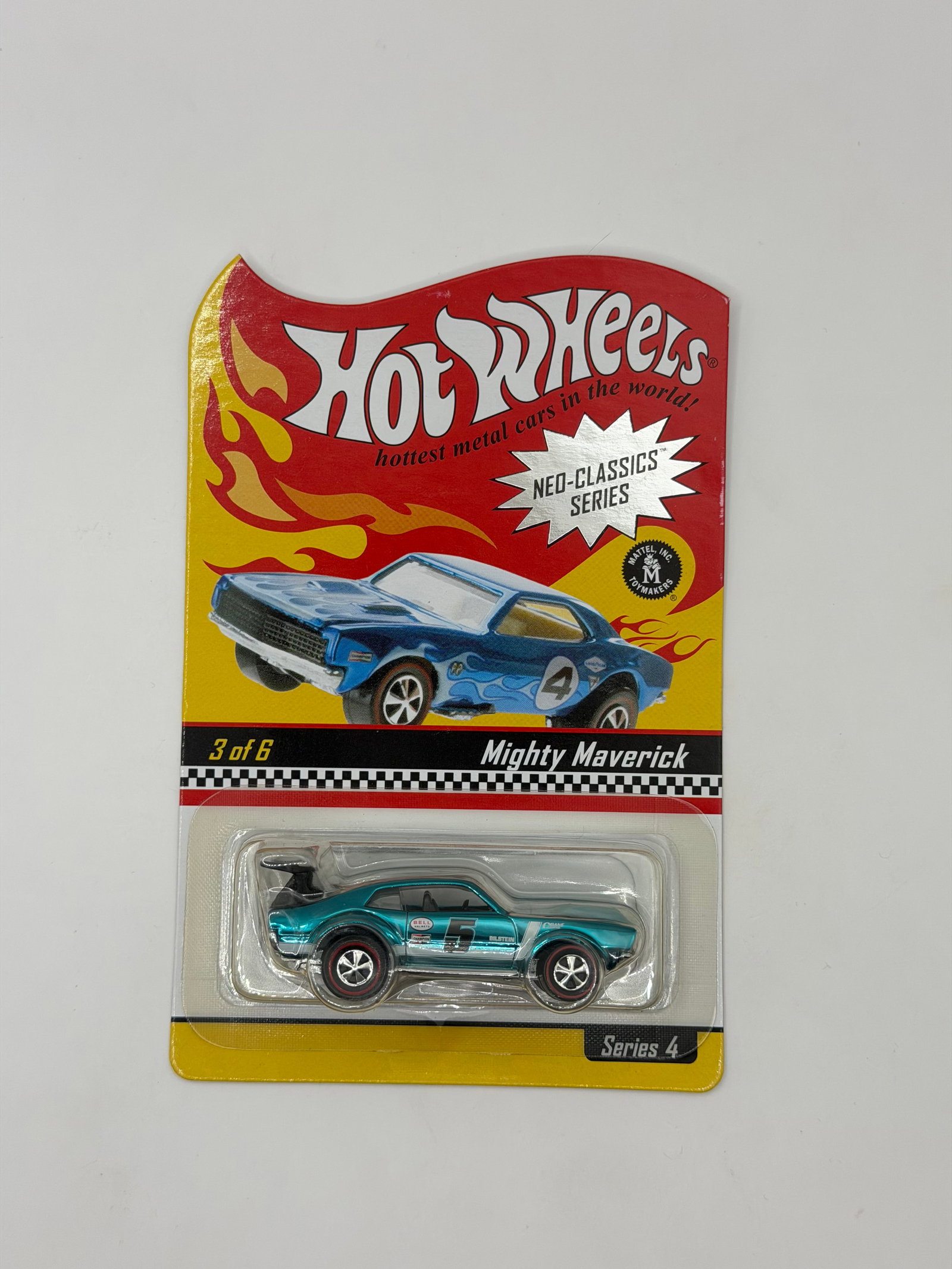 Hot Wheels RLC Neo Classics Series Mighty Maverick #8595/11,000: Factory sealed RLC cars coming from the estate of a 25+ year long collector. IN HOUSE SHIPPING IS AVAILABLE. Shipping can be calculated as follows: $10 handling fee ($10 whether 1 won lot or 100 won l