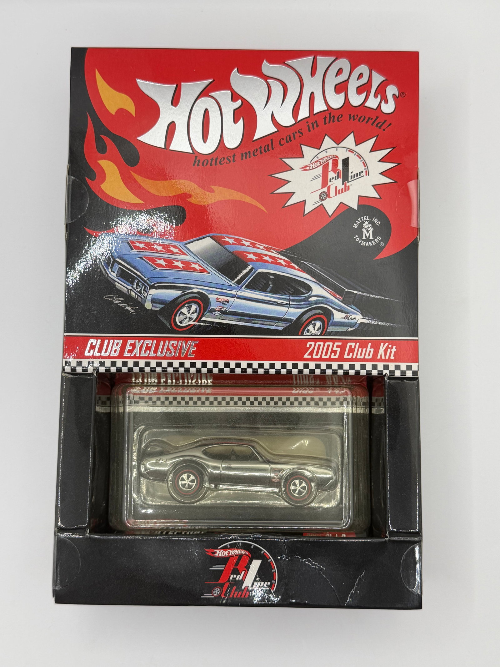 Hot Wheels RLC Club Exclusive 2005 Kit Olds 442 Red Stars #831/4000: Factory sealed RLC cars coming from the estate of a 25+ year long collector. IN HOUSE SHIPPING IS AVAILABLE. Shipping can be calculated as follows: $10 handling fee ($10 whether 1 won lot or 100 won l