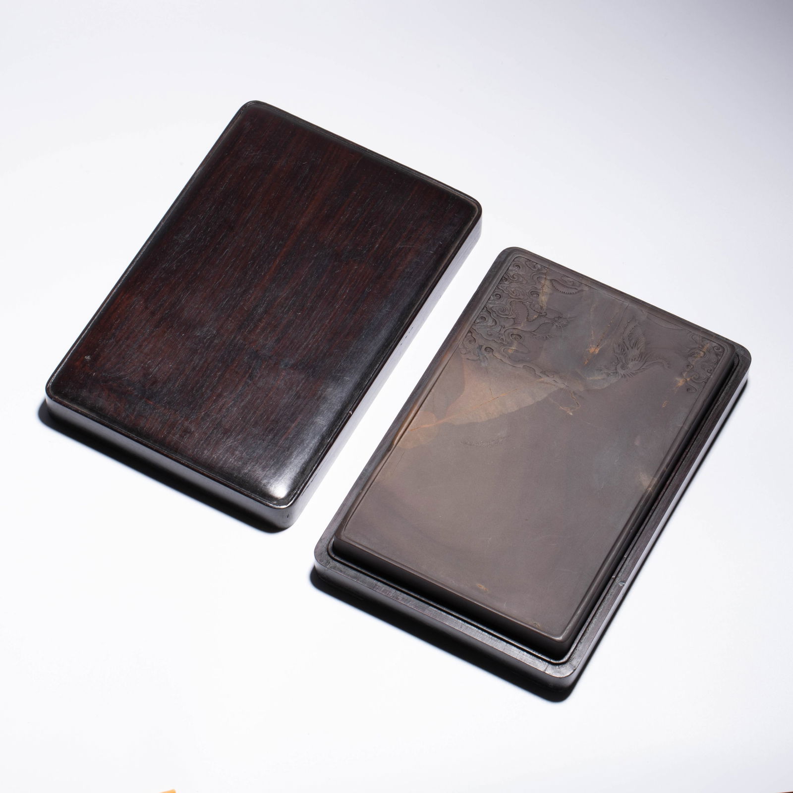 Qing Dynasty Duanxi Shuiyan Double-Sided Inkstone with ‘Fish Brain’ Texture (1 of 4)