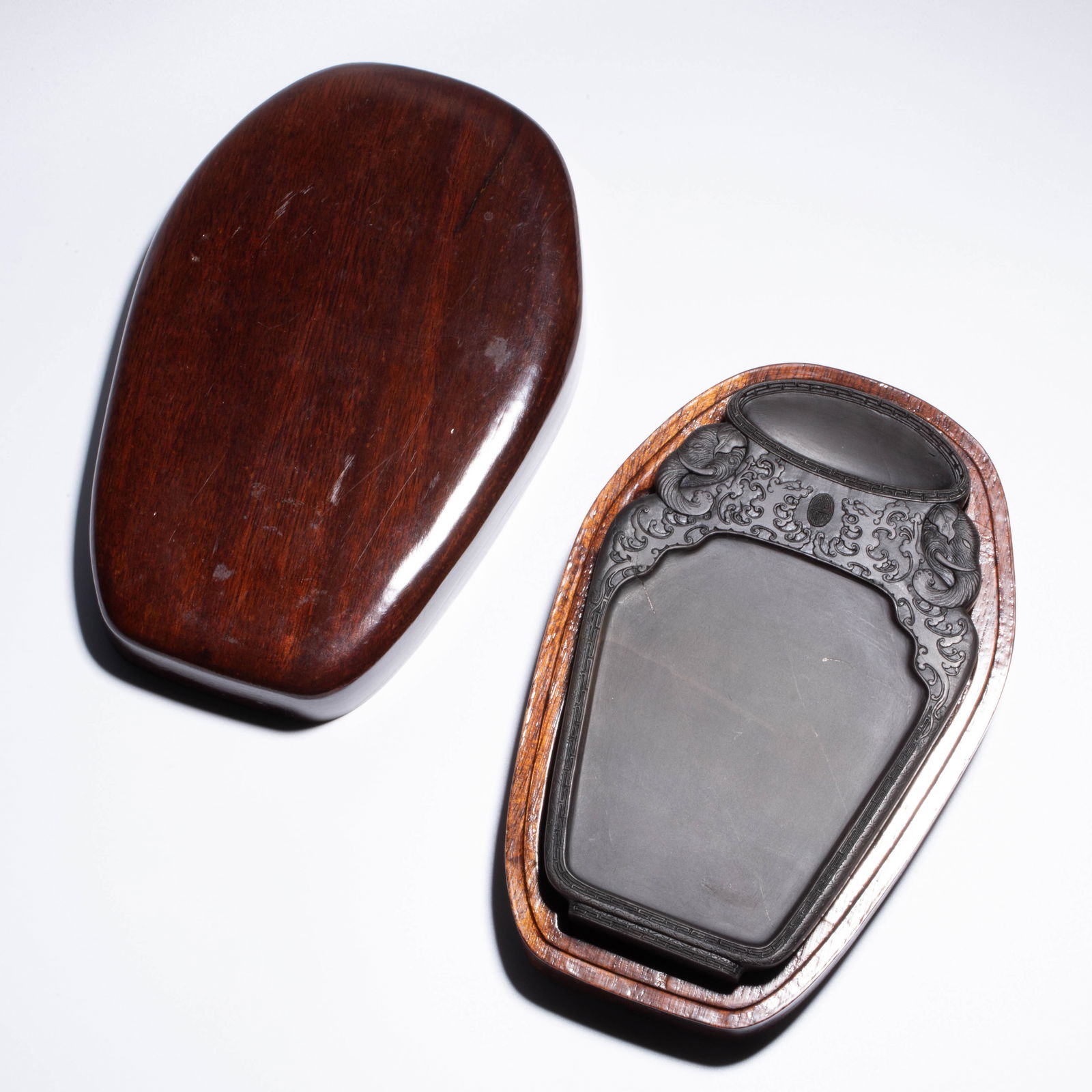 Taiping Youxiang’ Inkstone from Duanxi Laowen Shuiyan, Qing Dynasty (1 of 4)